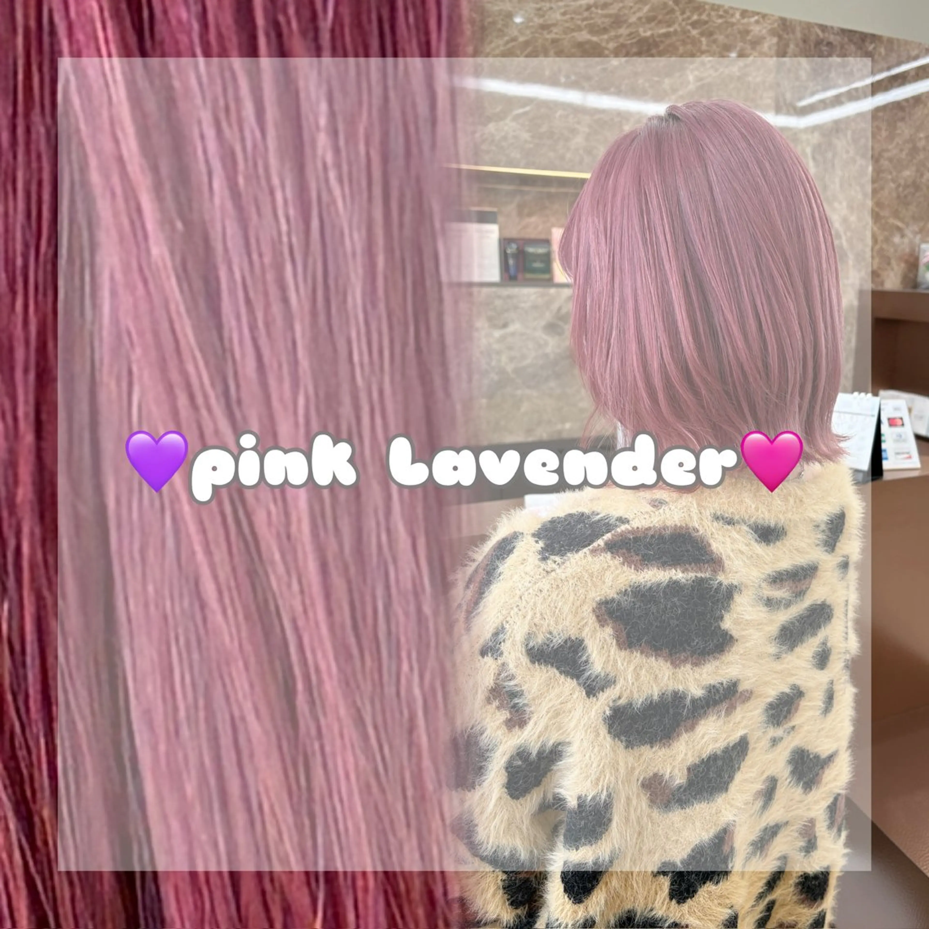 ミディアム ボブ カット ヘアカラー ハイトーン職人💗 松本輝美のヘアスタイル