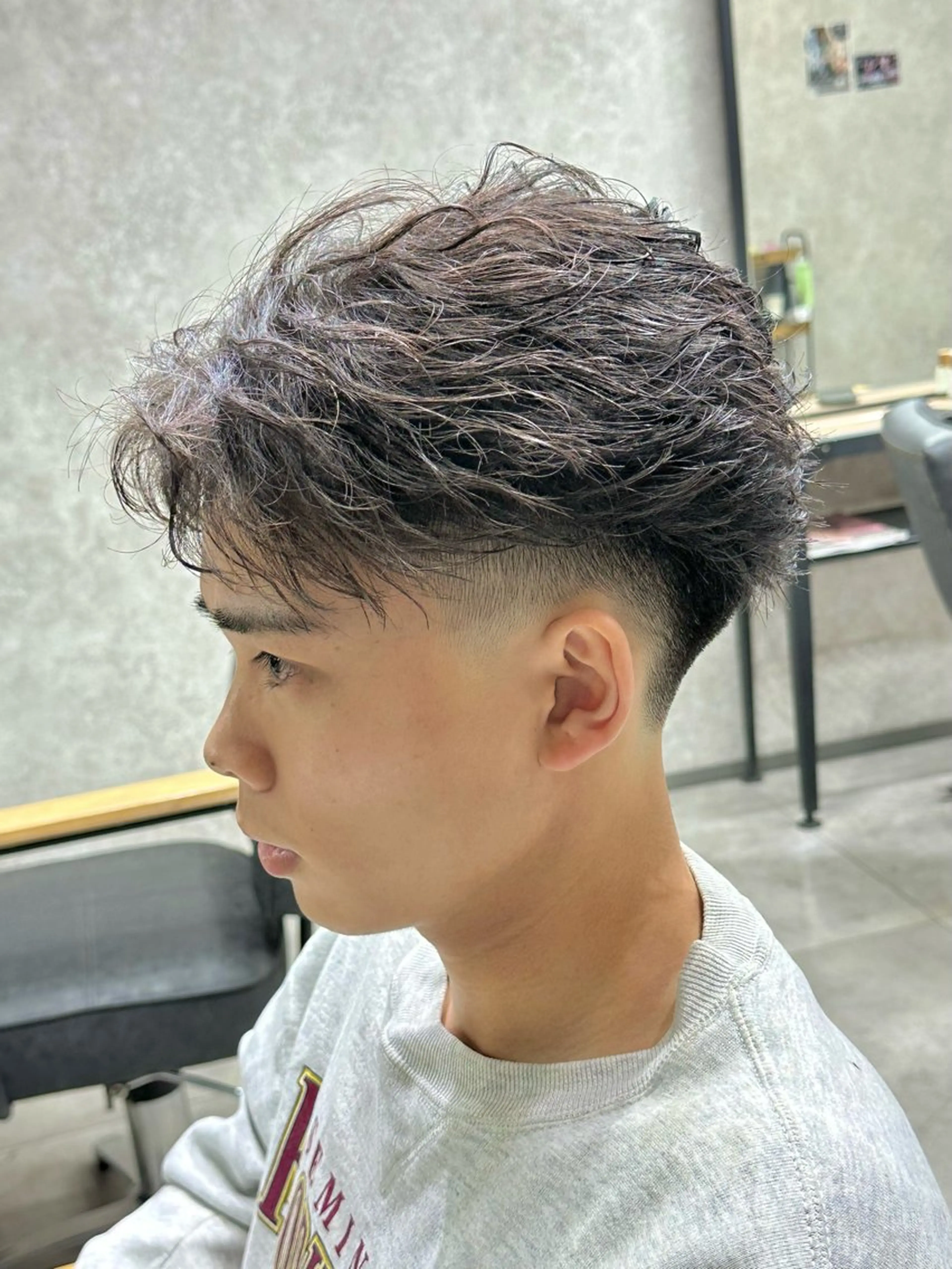 パーマ メンズ カット パーマ 【メンズ専門】中本 翔大のヘアスタイル