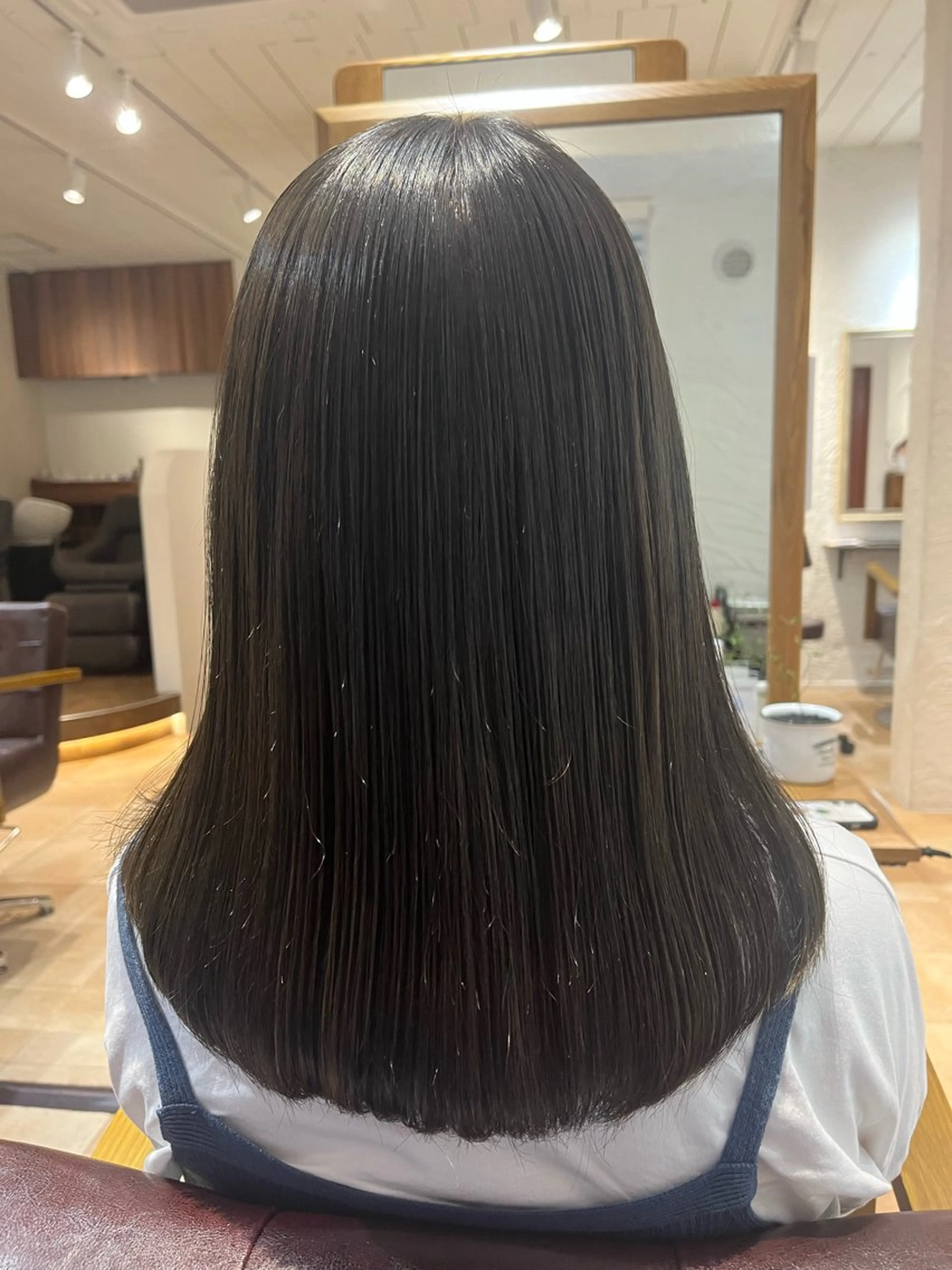 ミディアム カラー カット 縮毛矯正 トリートメント 🌈透明感カラー🌈 🌟吉田祐介🌟のヘアスタイル