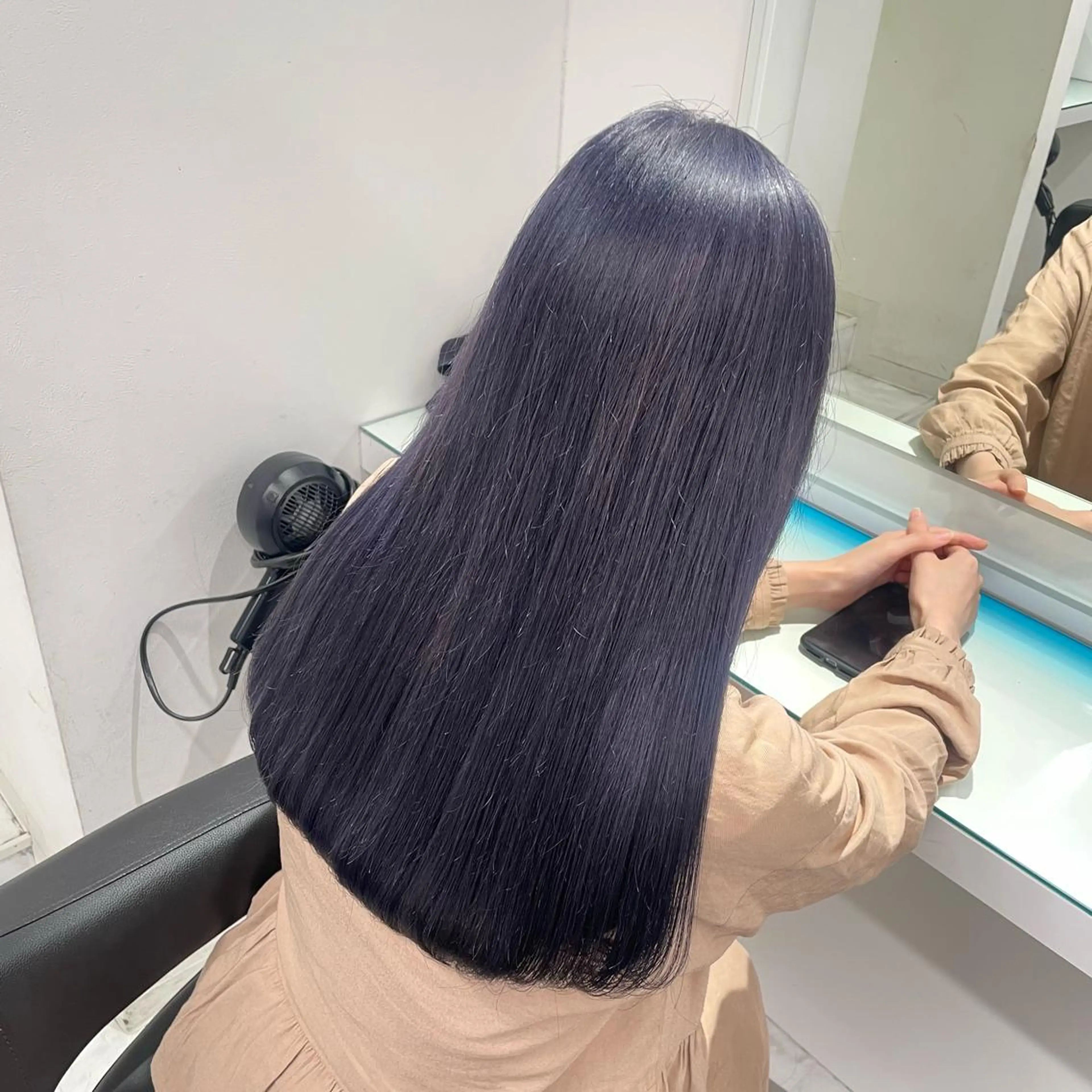 ロング カラー ヘアカラー トリートメント ヘッドスパ ヘアセット 暖色🩷透明感カラー ♡Maika♡のヘアスタイル