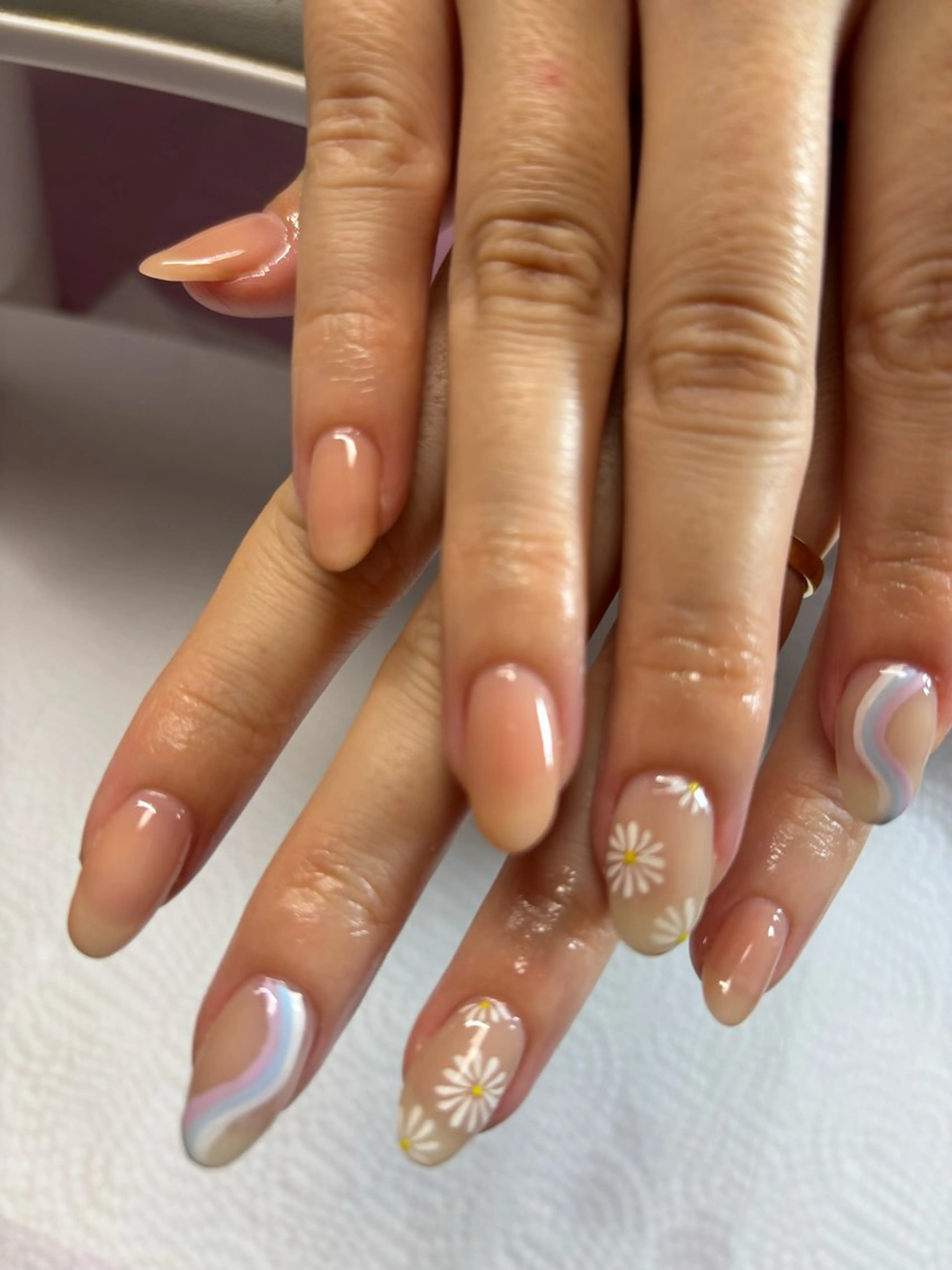 ネイル rukianail 新里のネイルデザイン