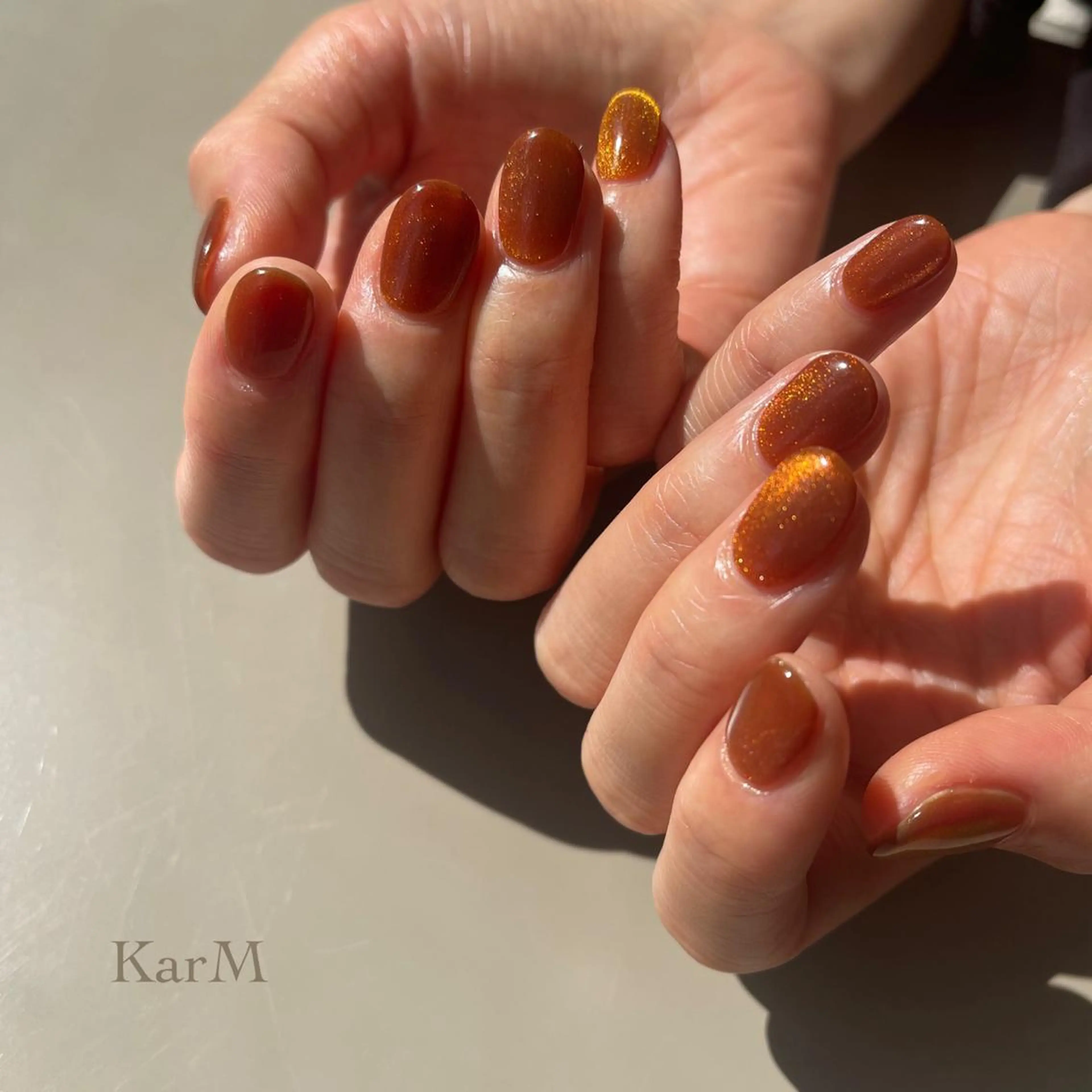 ネイル アートネイル オーロラネイル チークネイル フットネイル フレンチネイル ハンドネイル フットネイル ogino karinのネイルデザイン