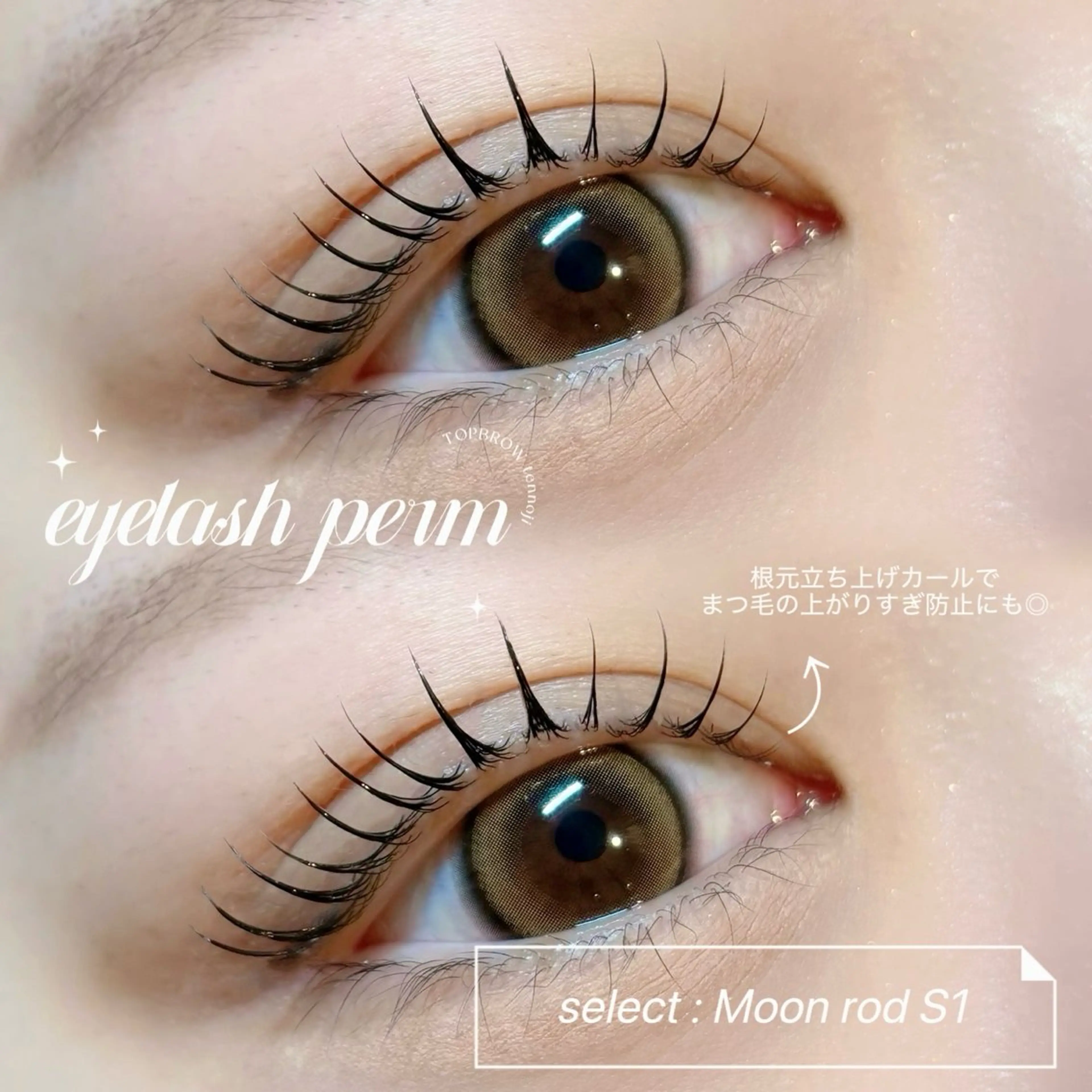 マツエク・マツパ TOP BROW wakanaのマツエク・マツパデザイン