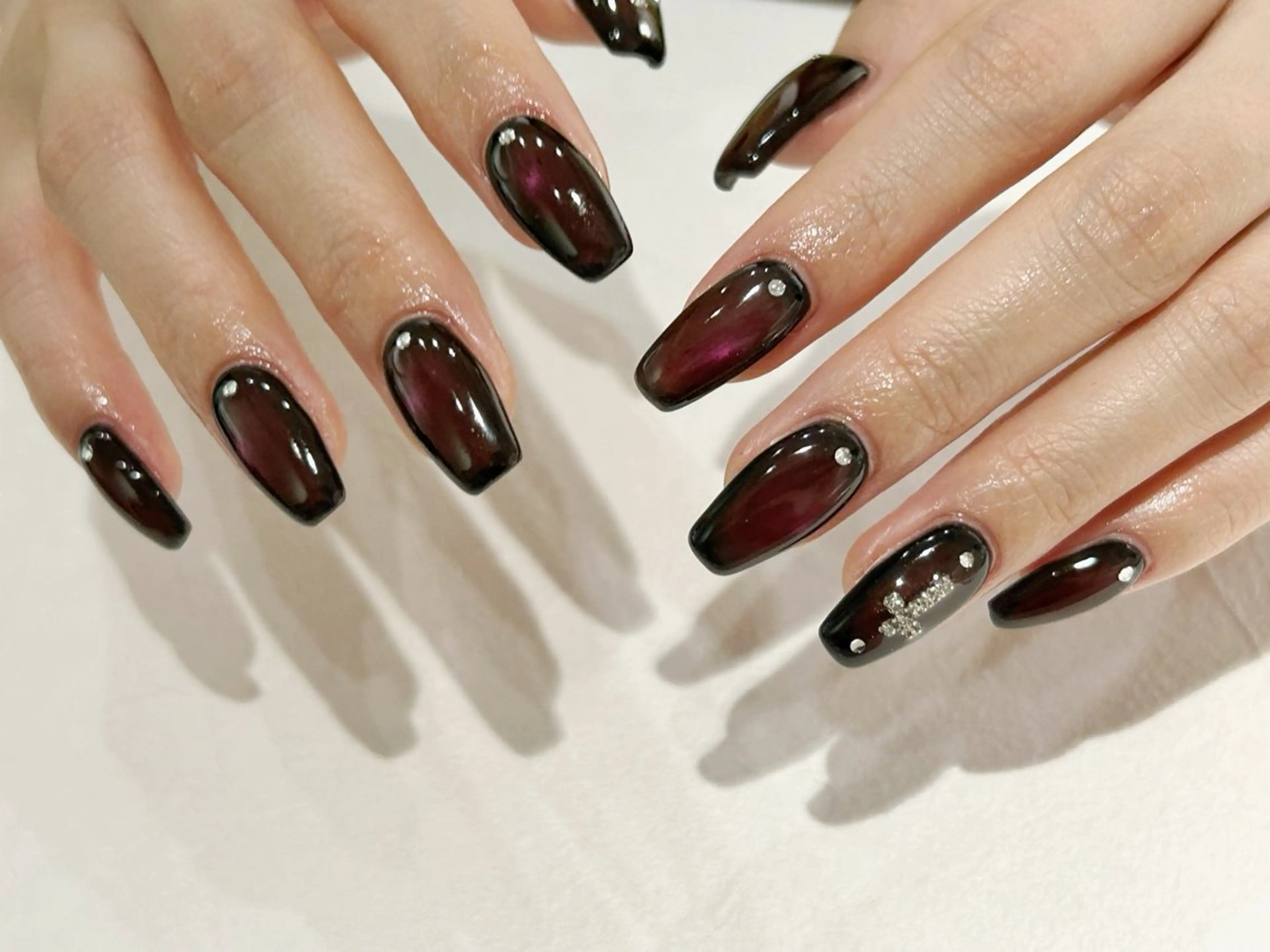 ネイル ハンドネイル 🫧なちゅ盛れ/ ちゅるん/EVA🫧のネイルデザイン