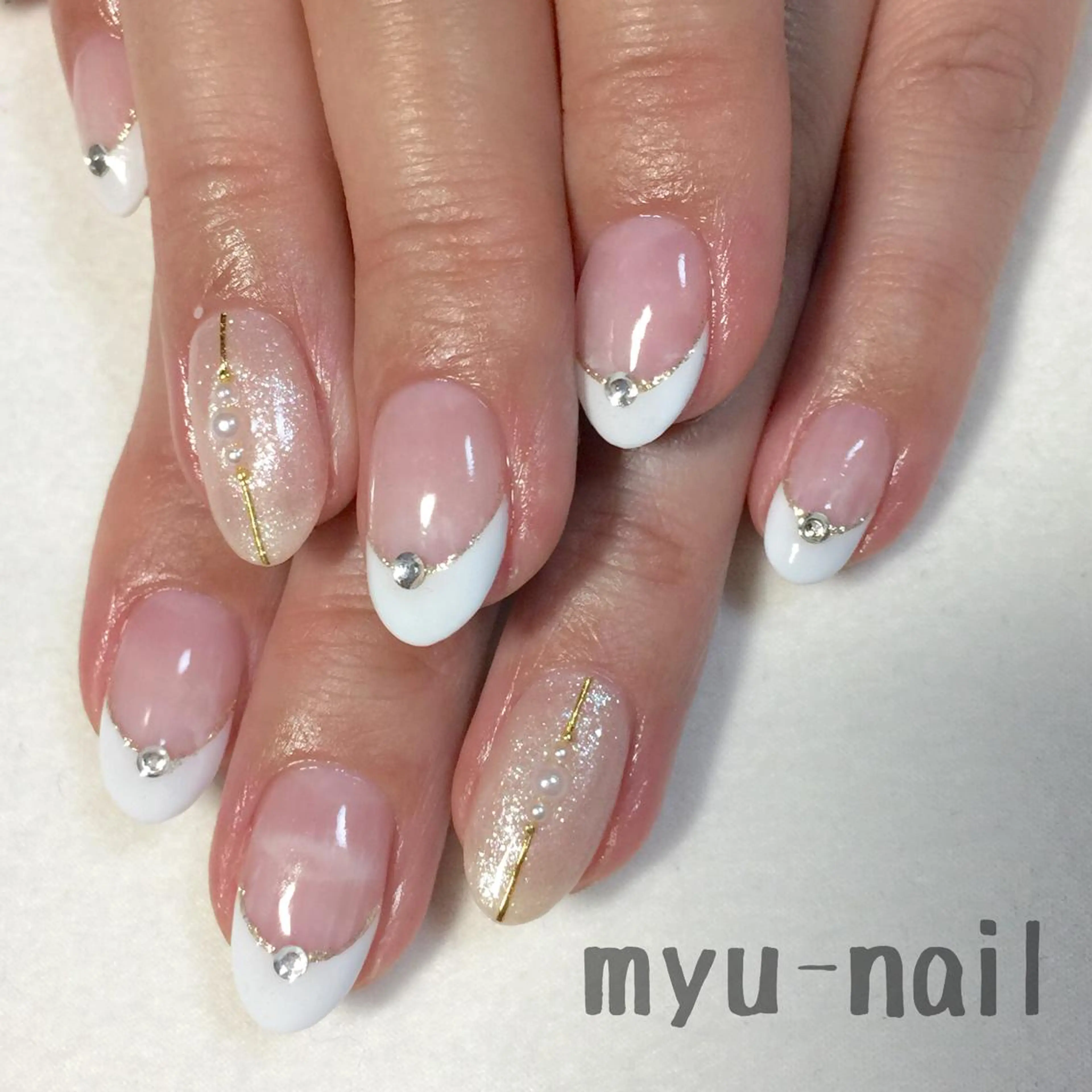 ネイル ハンドネイル ホームサロン myu-nailのネイルデザイン