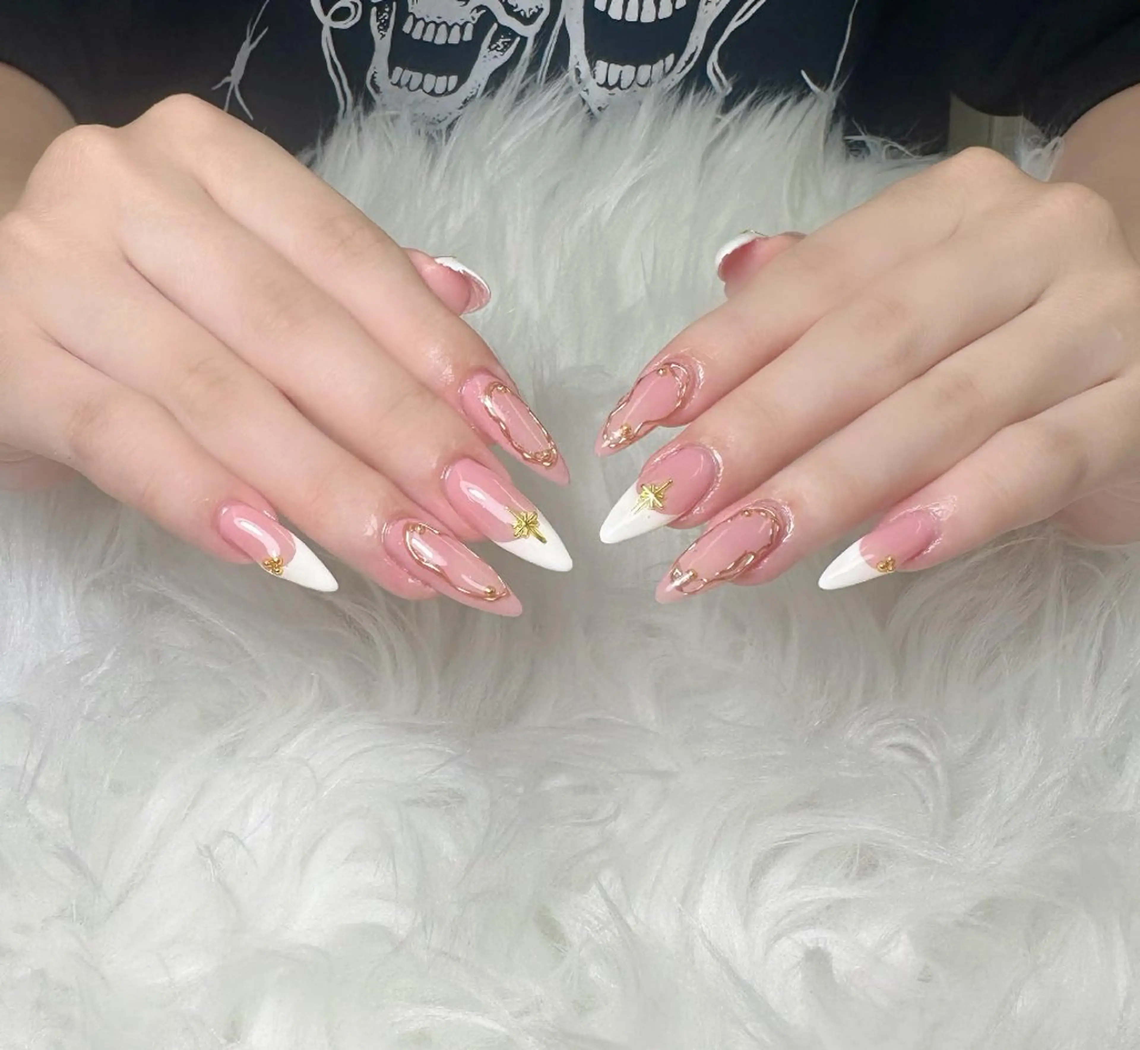 長さ出し、10本アート ［ストーン、パーツ付け放題］の写真