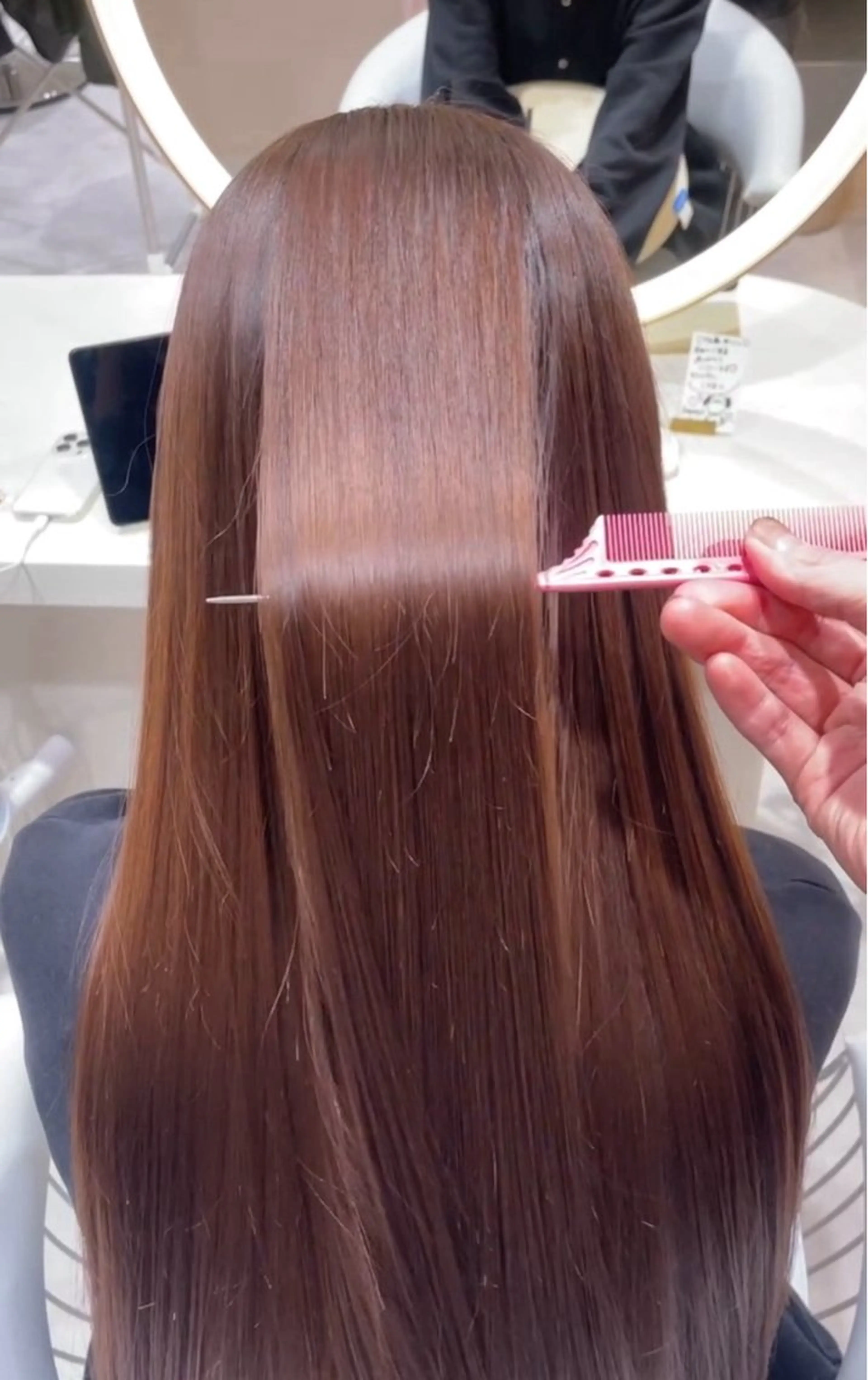 ロング 丸野 りなはのヘアスタイル