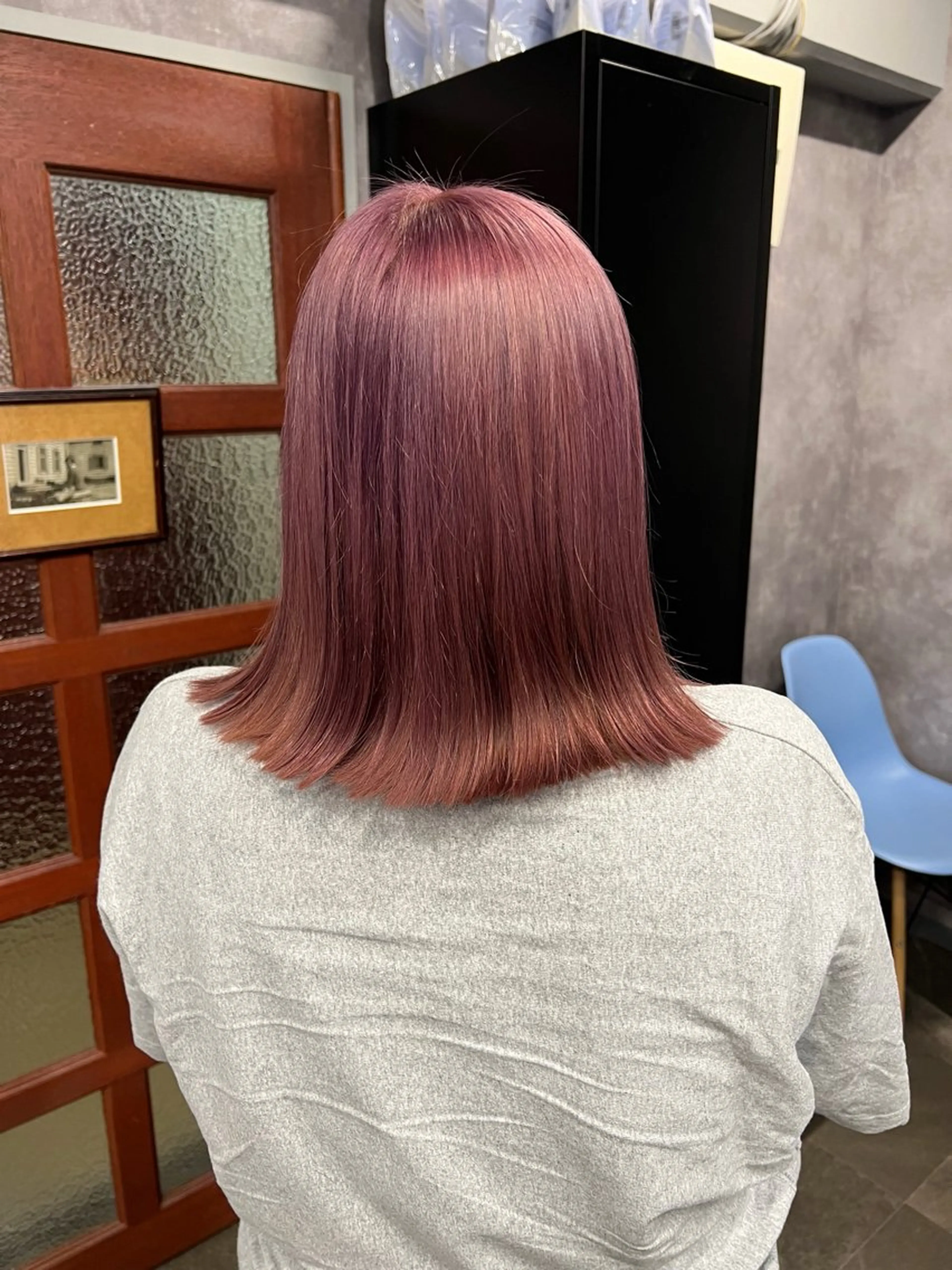 ミディアム カラー 周りと差のつくハイト ーン🥣AZUKIのヘアスタイル