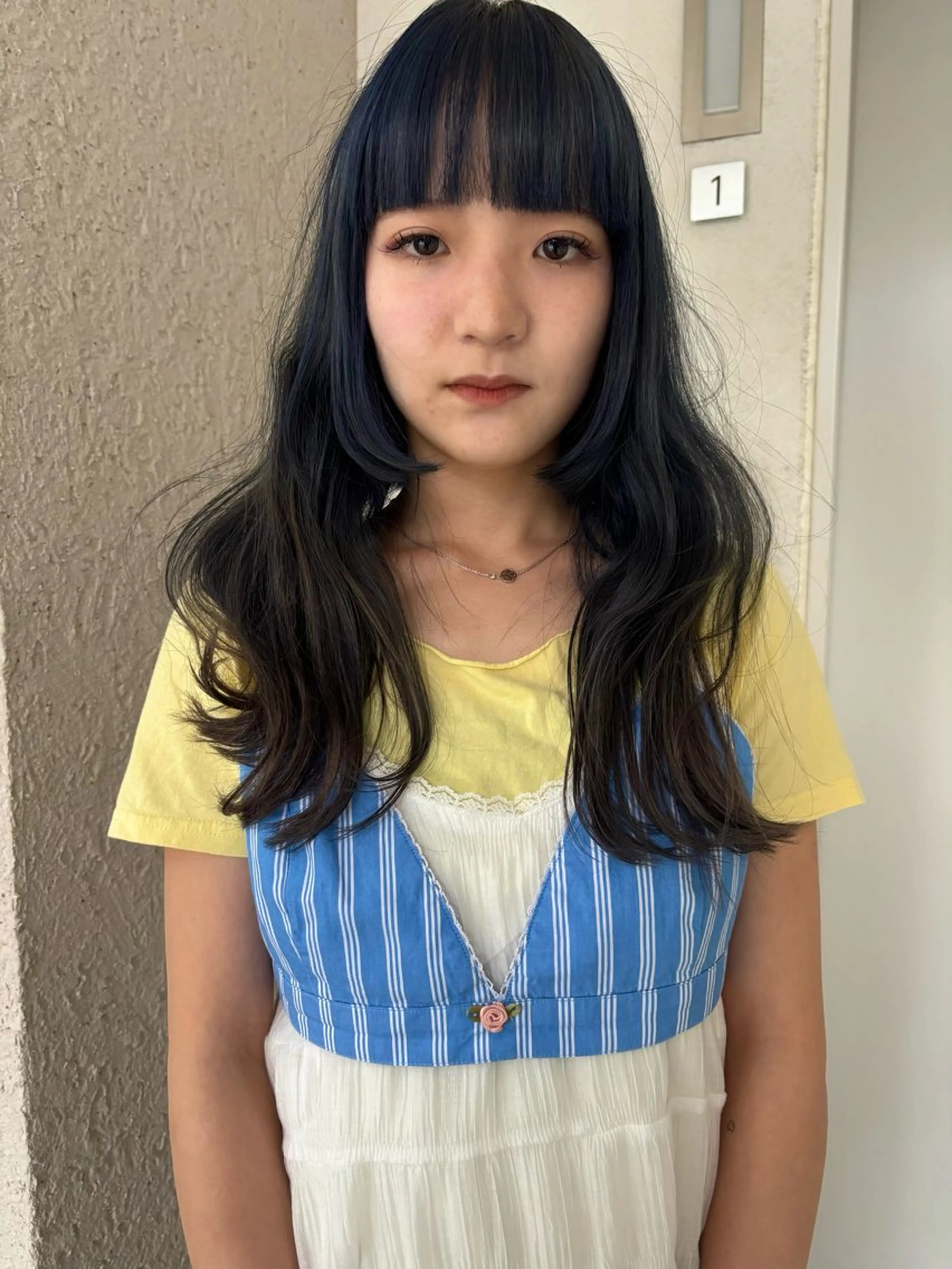 ロング レイヤーボブ🎵 ブリーチ/りりのヘアスタイル