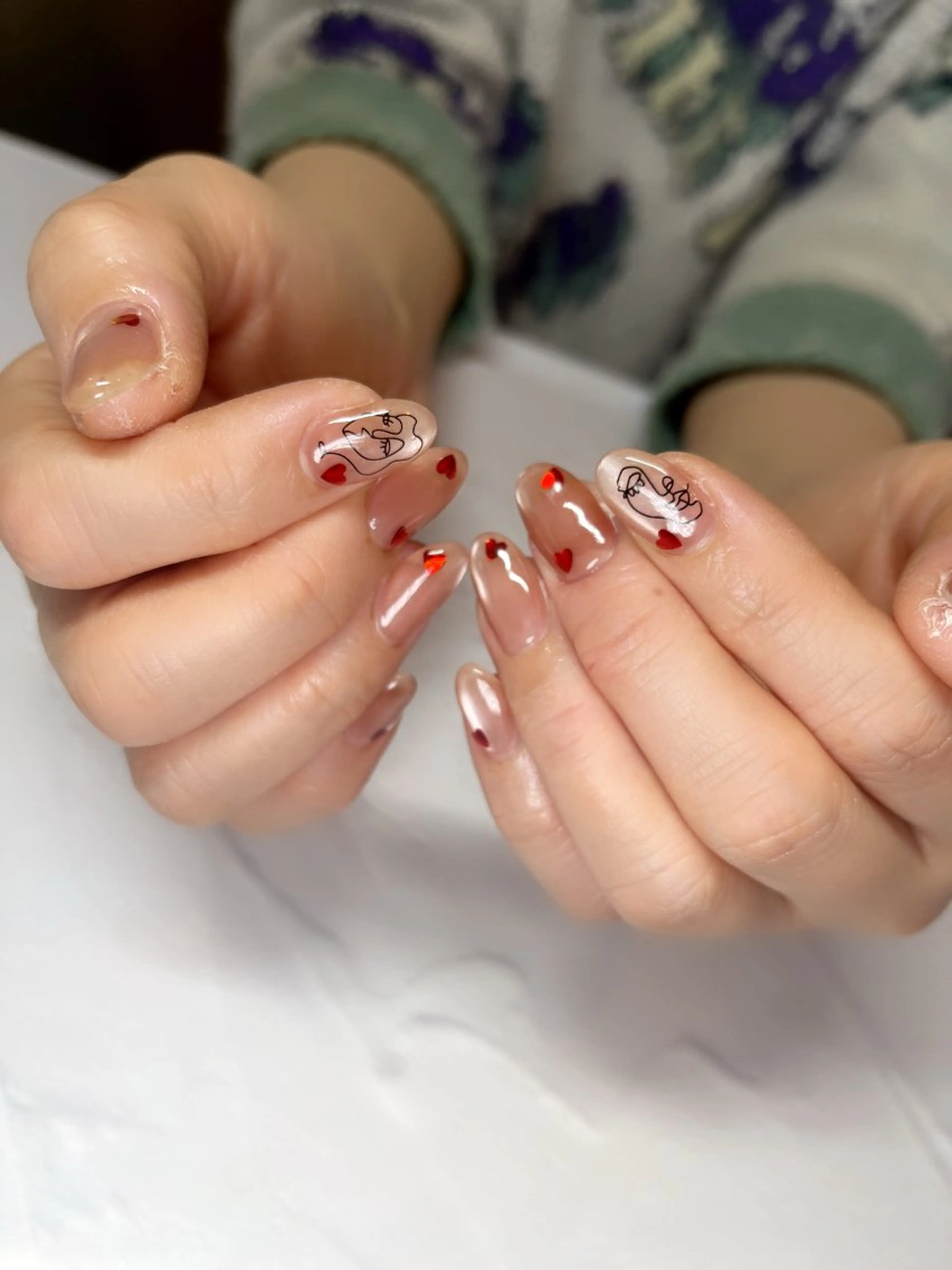 ネイル ハンドネイル li___nail 31のネイルデザイン