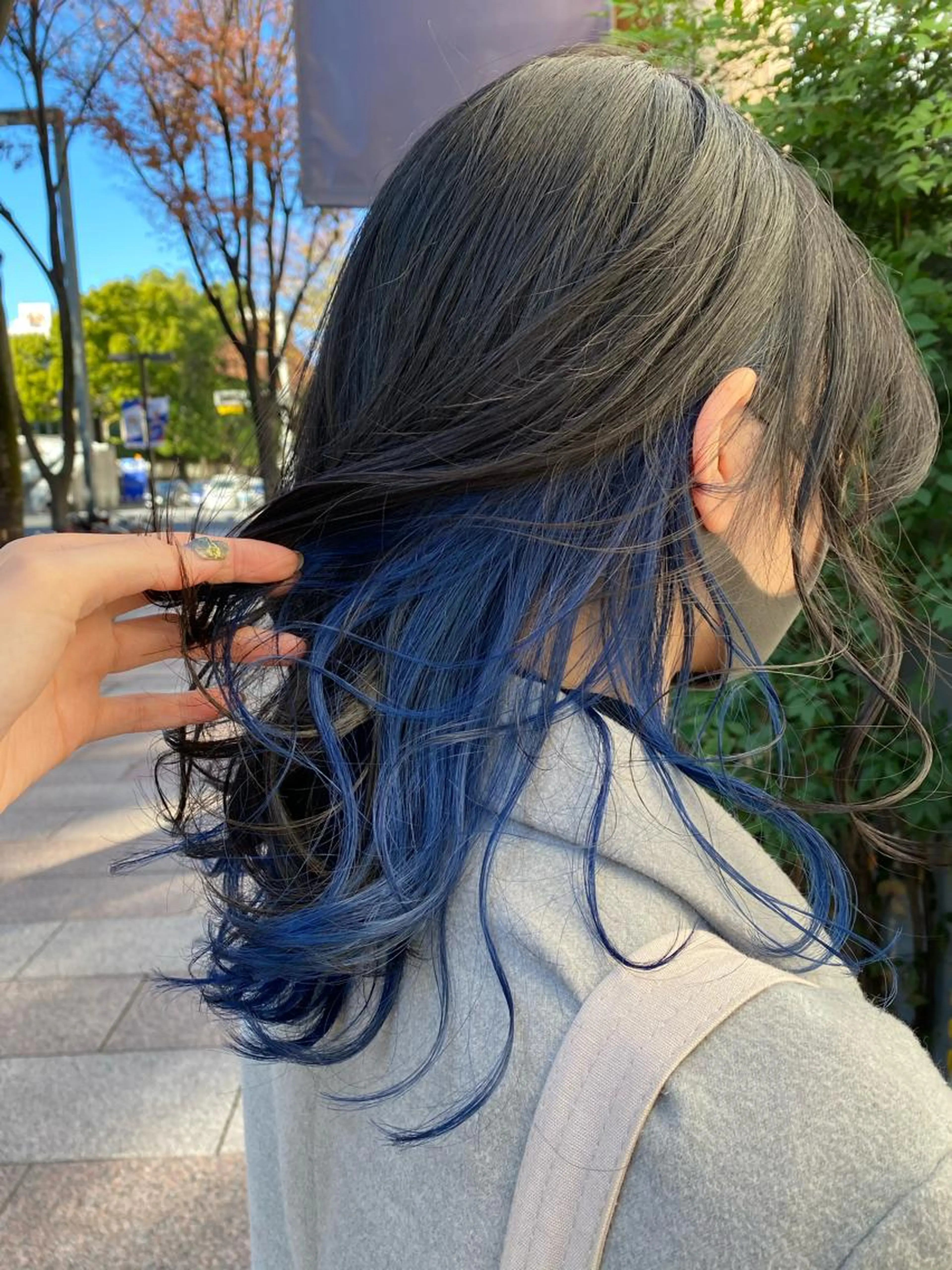 【平日限定】密かに可愛くお洒落にしたい🌷似合わせカット+インナーカラーの写真