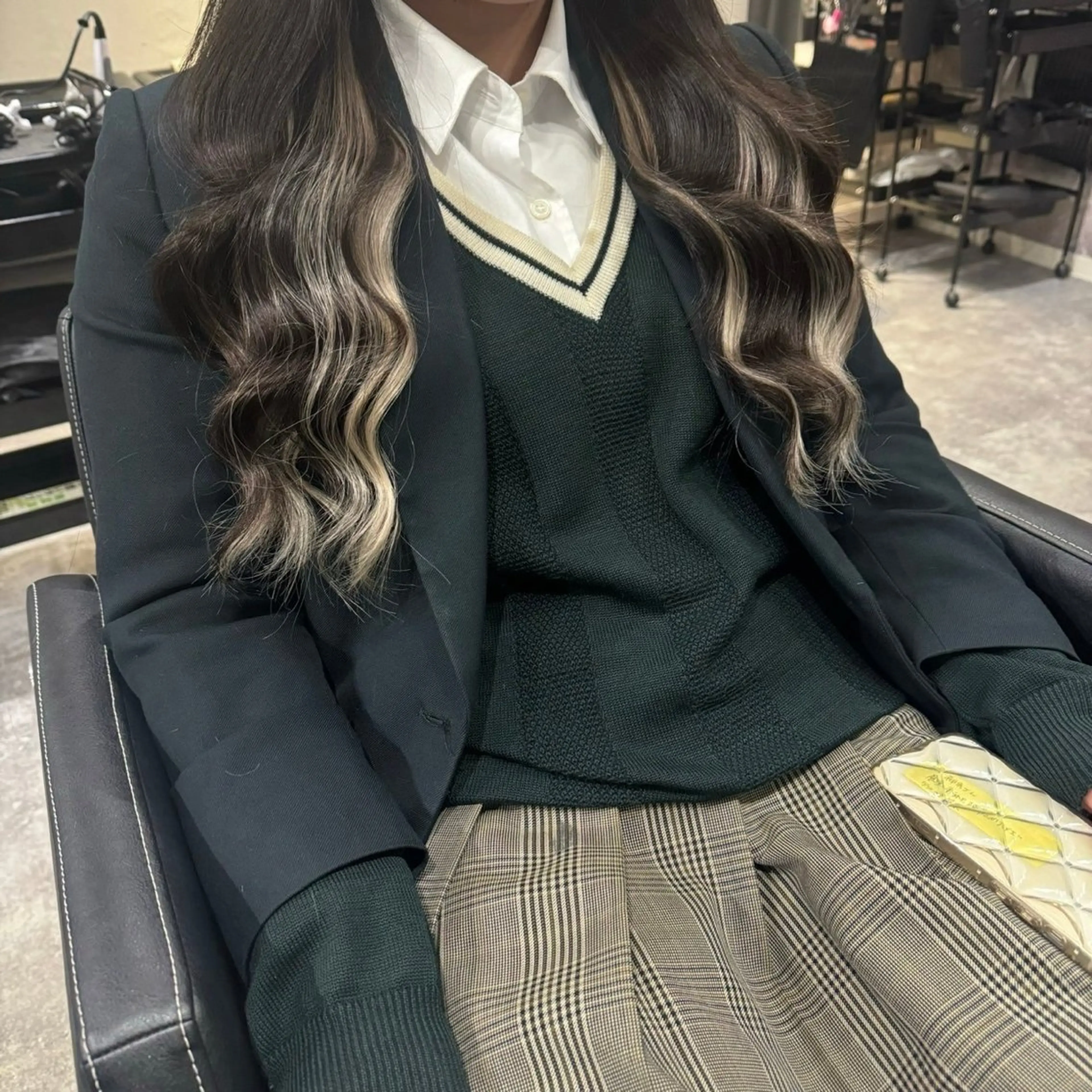 ロング RIN シールエクステのヘアスタイル