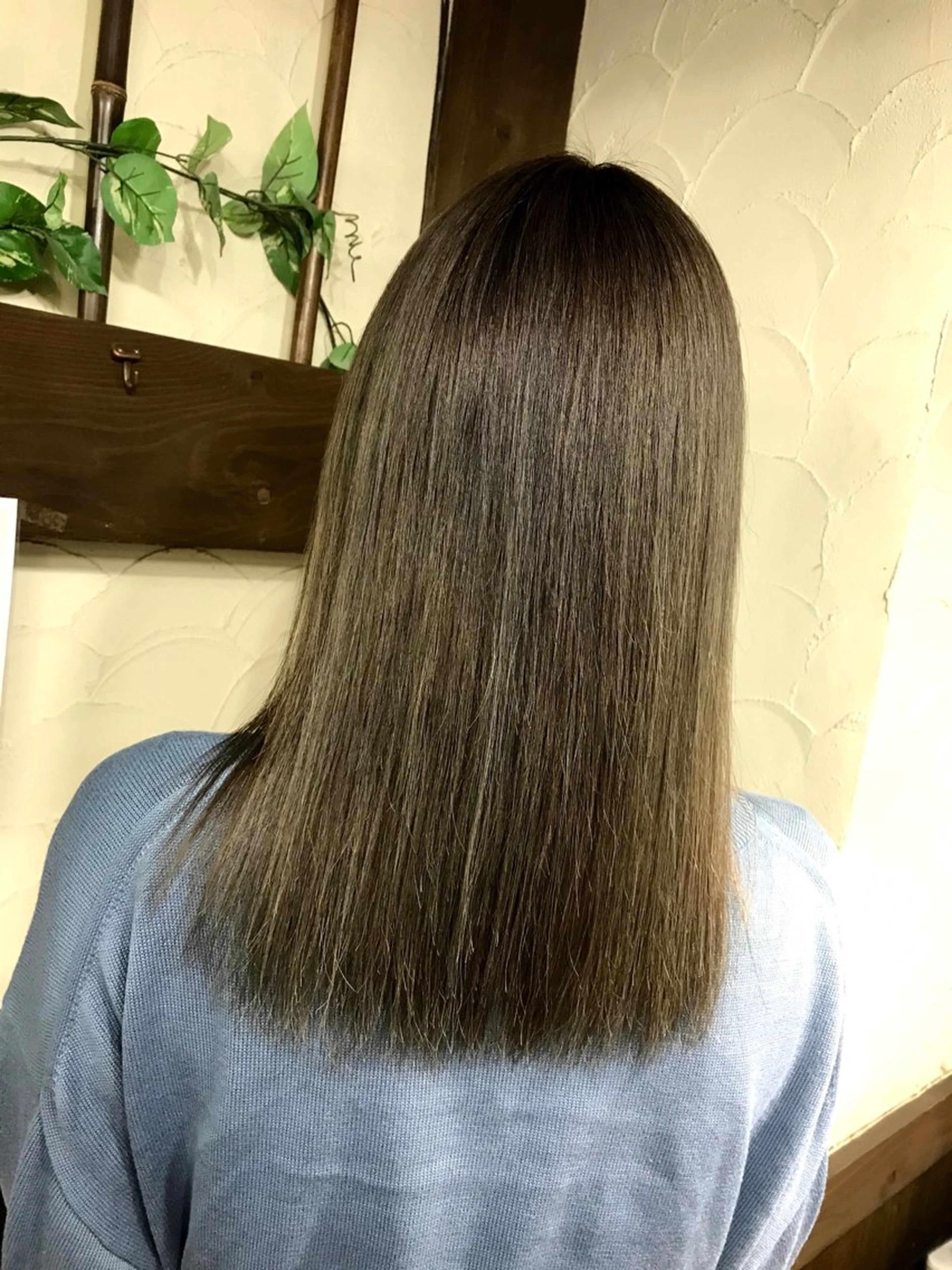 ミディアム カラー hair living Liko池袋東口店【ヘアーリビング　リコ】所属・🌱透明感カラー☘️ TOYO🌱のヘアスタイル