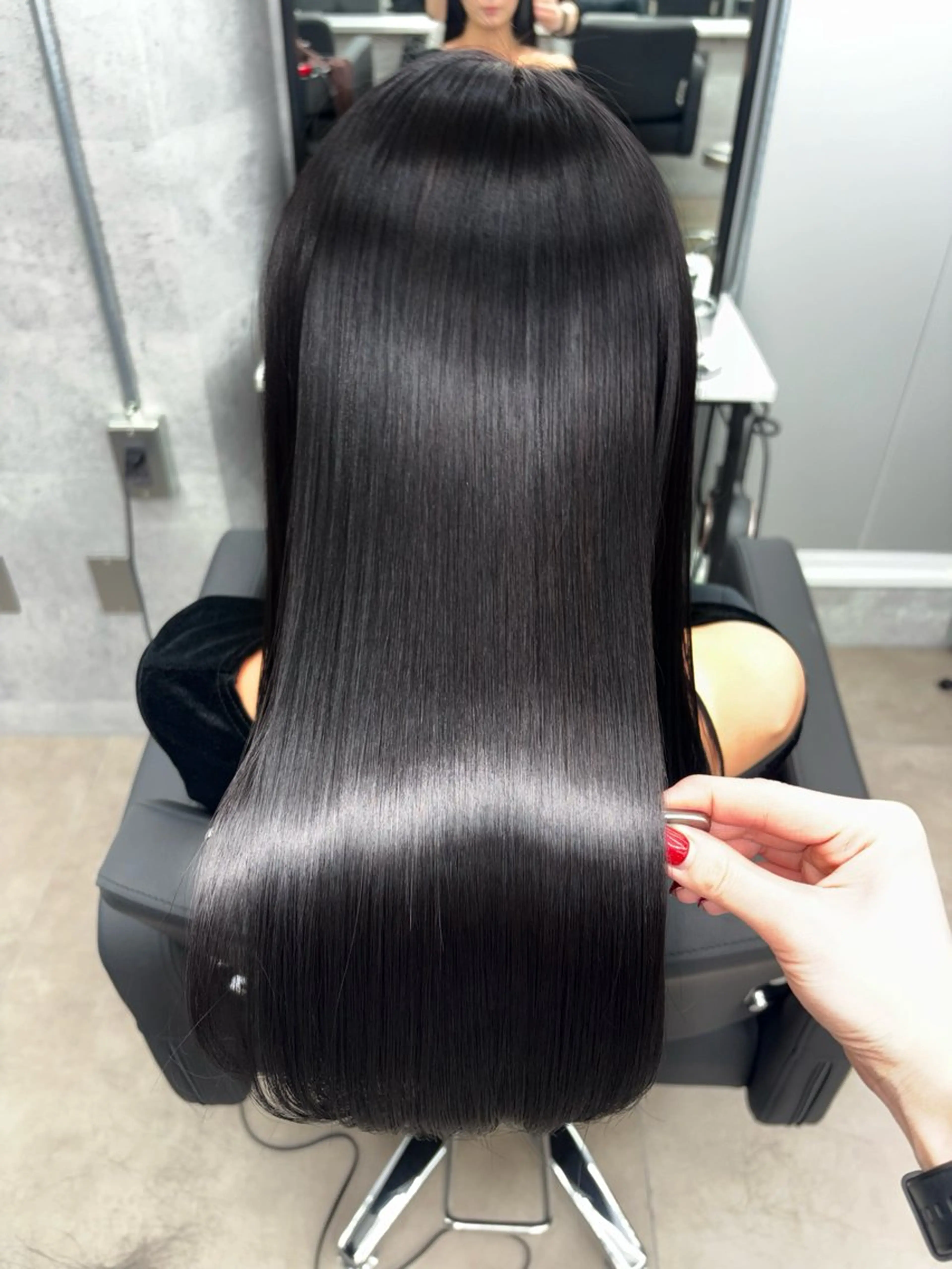 ロング カラー カット ヘアカラー トリートメント 髪質改善/ﾚｲﾔｰ ｶｯﾄ/店長/原島のヘアスタイル