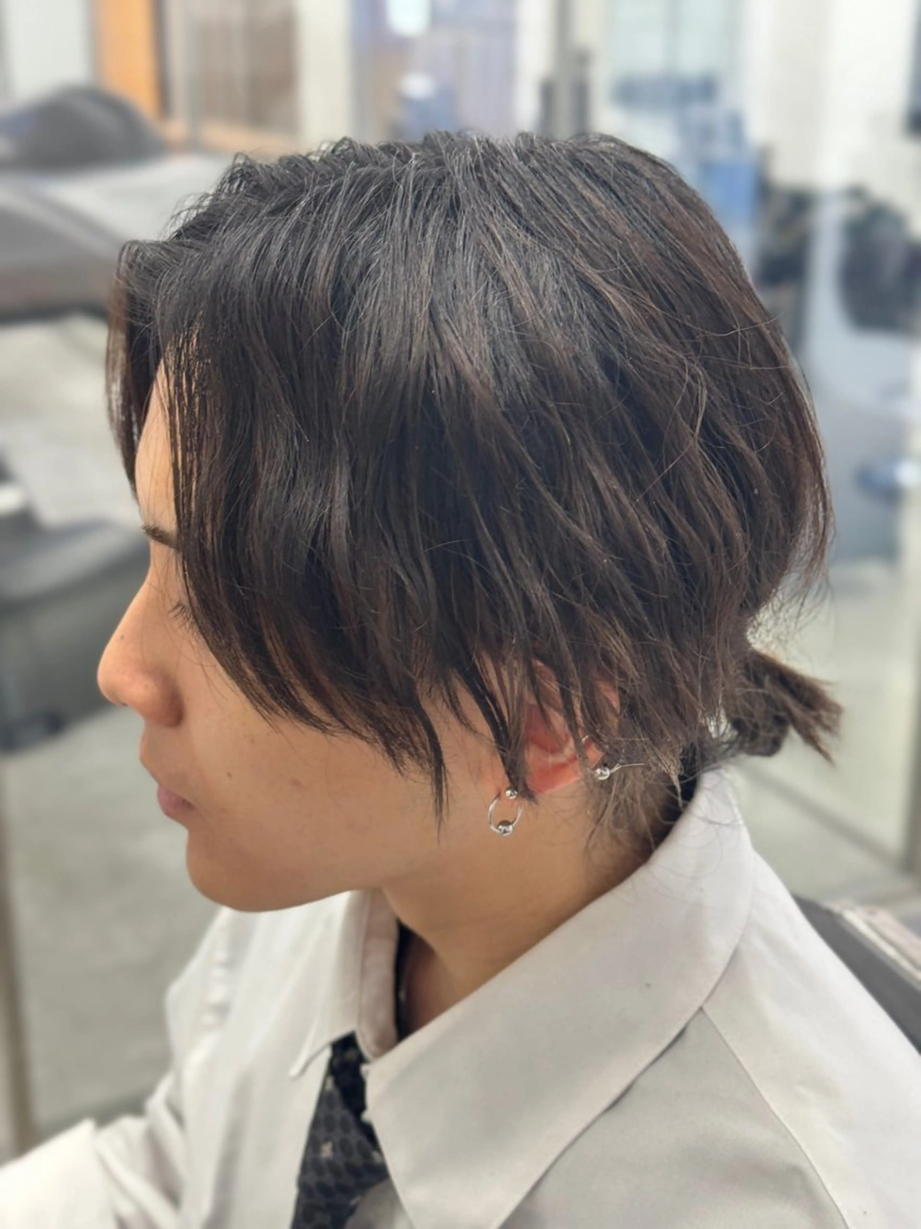 ショート カラー パーマ ヘアアレンジ メンズ メンズ特化酒井翔太 /メンズカット/名駅のヘアスタイル