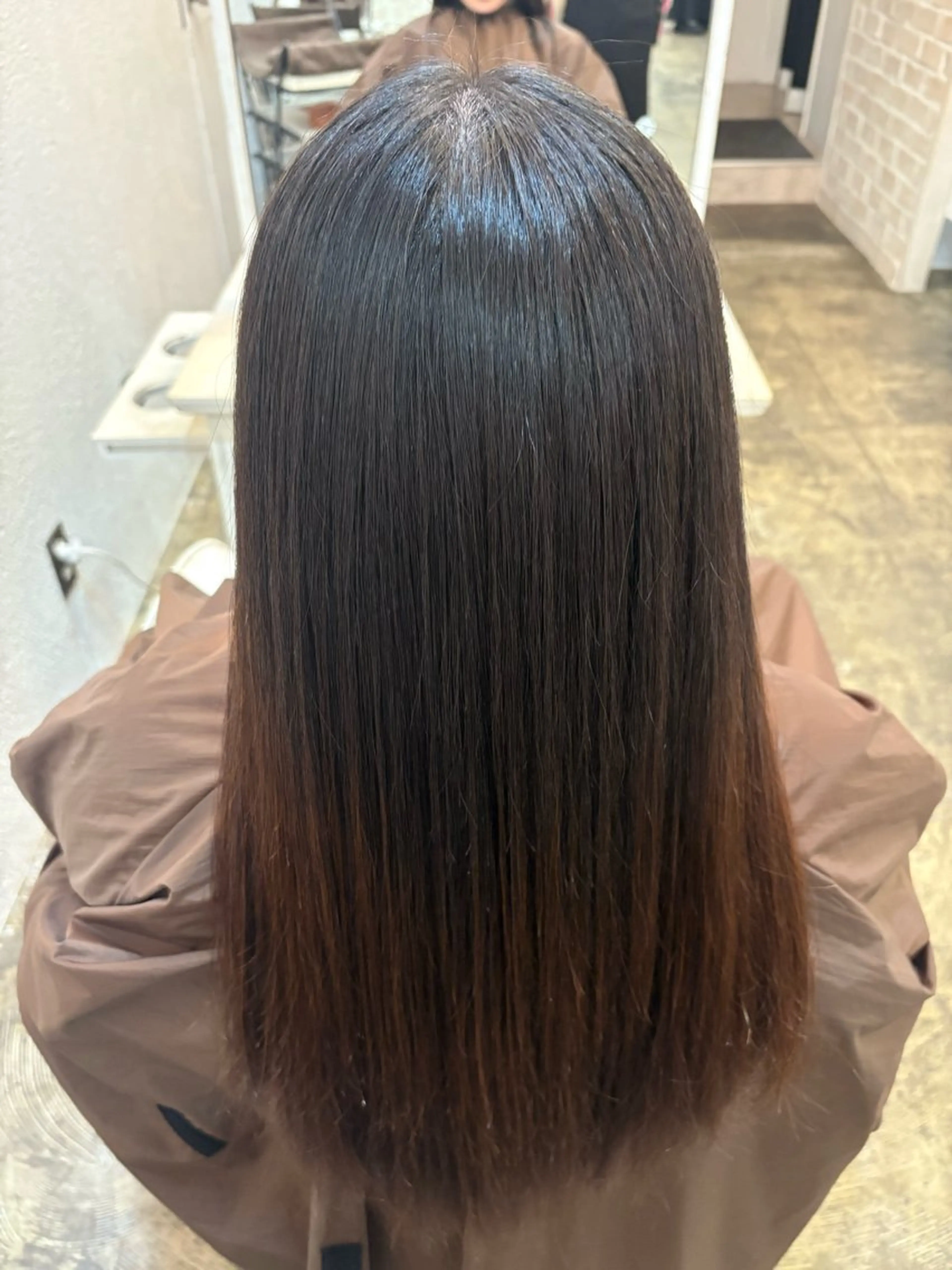 ロング 木津奈保子💚 ✨髪質改善のヘアスタイル