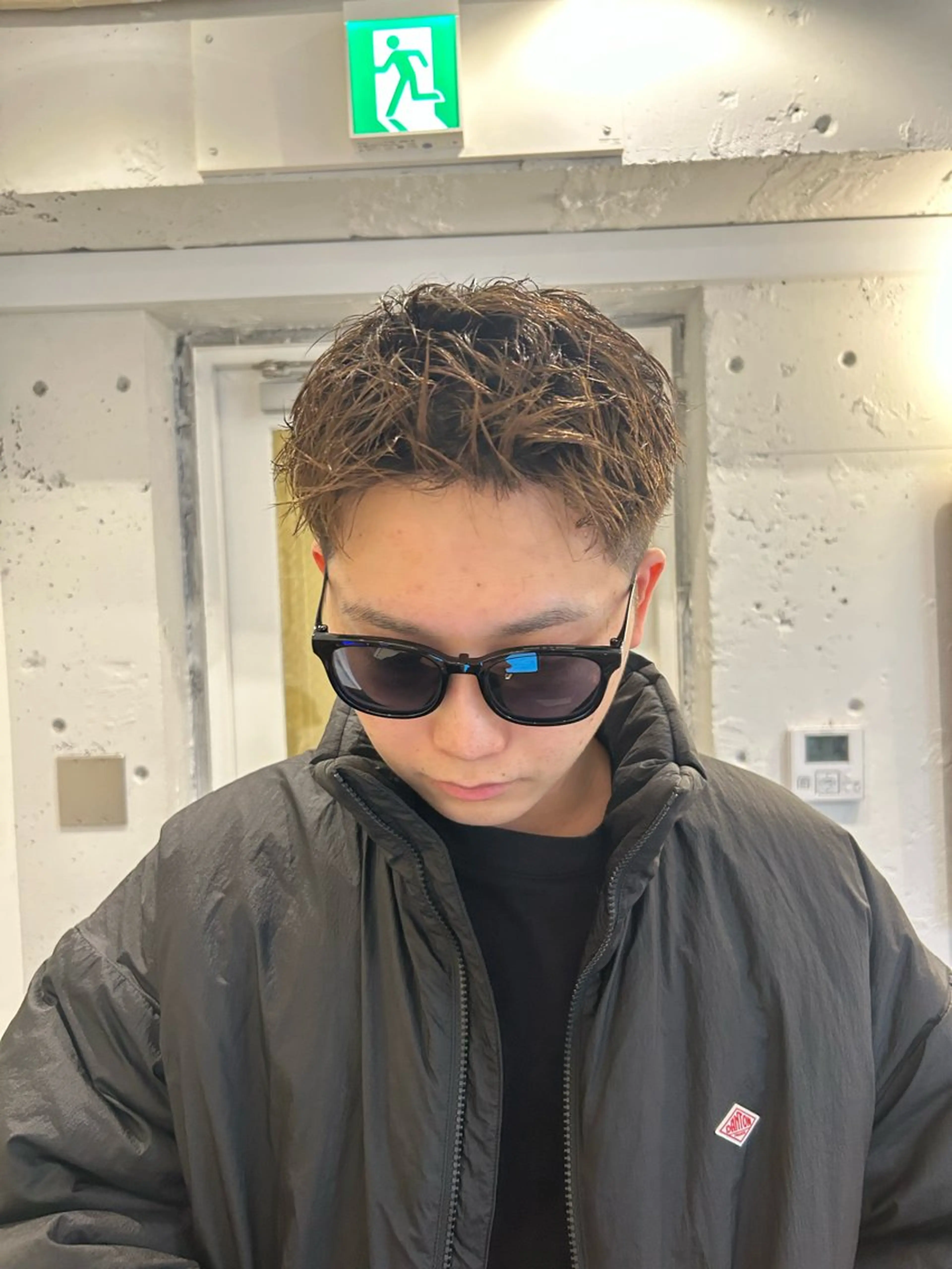 メンズ スパイキーショート カット 天神大名メンズ特化 シュウのヘアスタイル