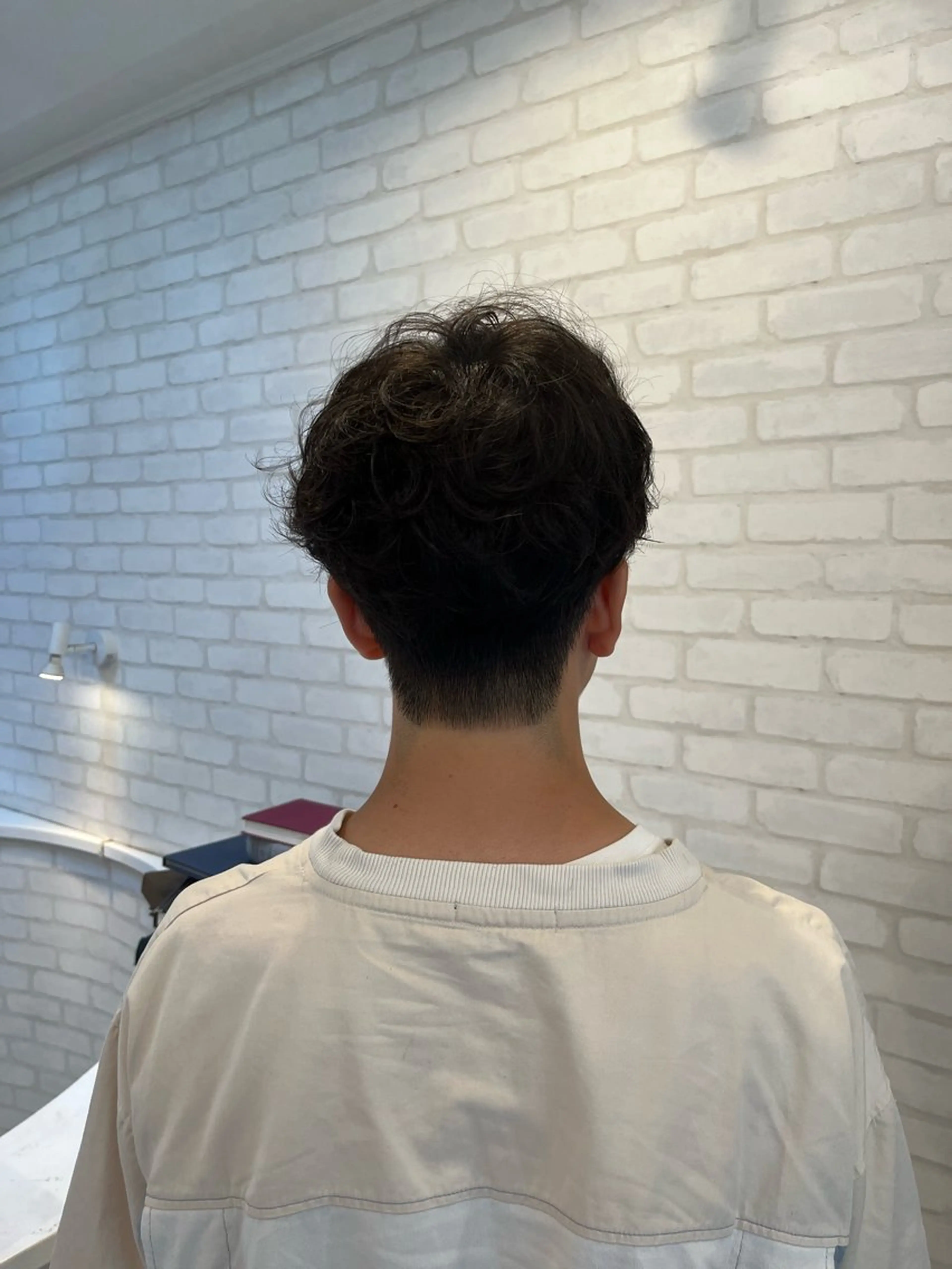 メンズ メンズパーマ カット パーマ 阿部 うららのヘアスタイル