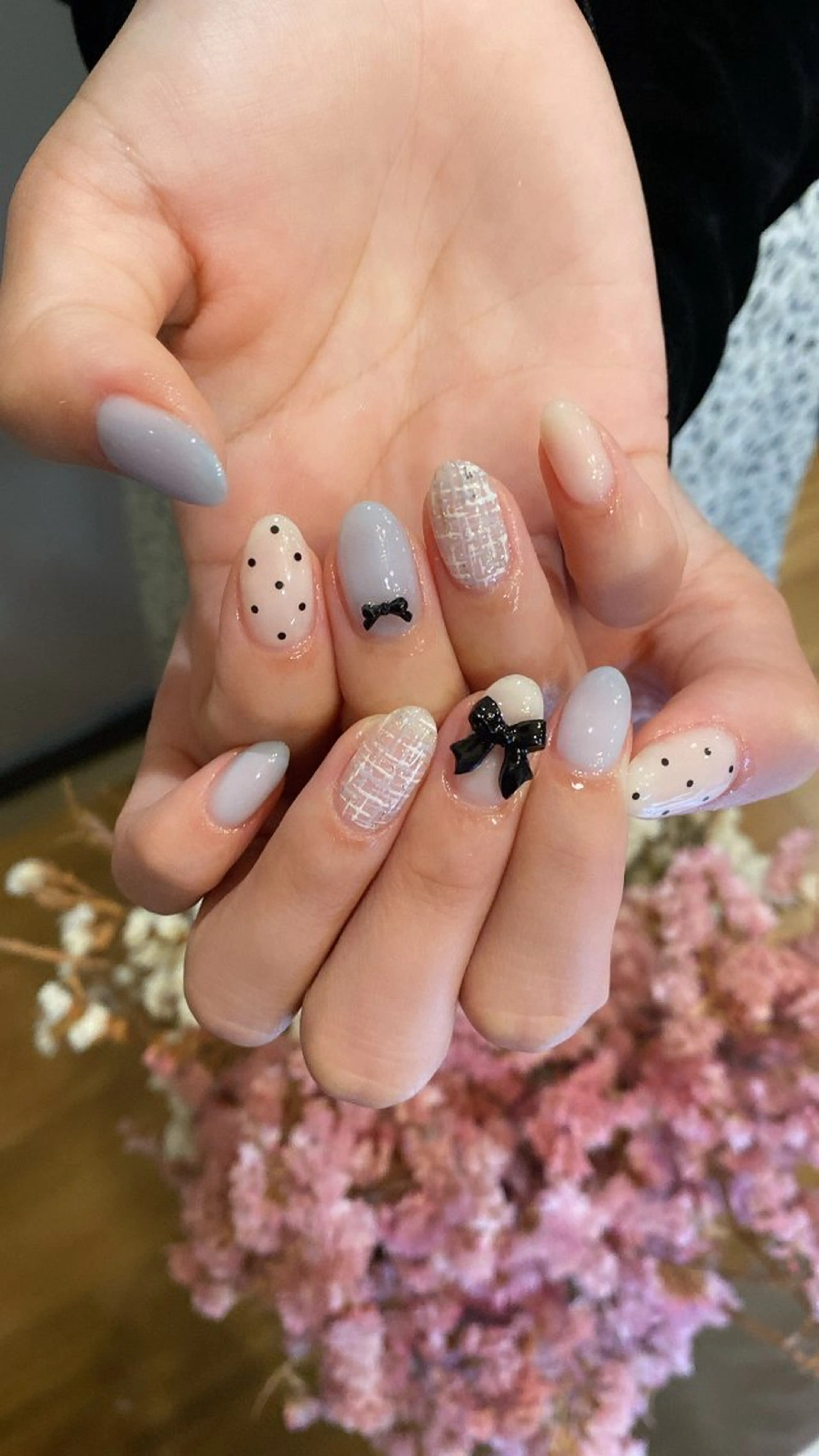 ネイル ハンドネイル crystal ⭐︎ colorのネイルデザイン