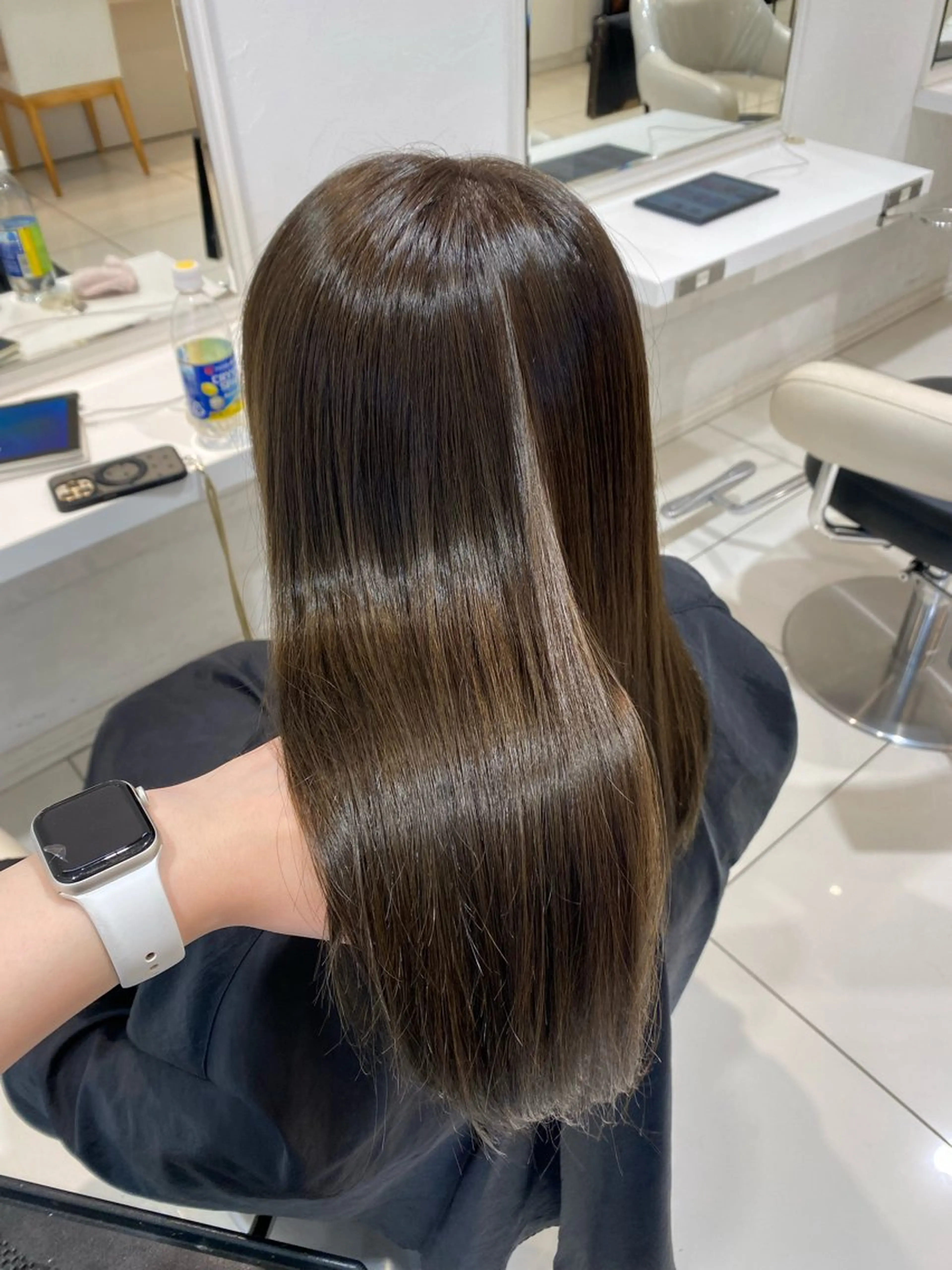 カラー ベージュカラー ケアカラー 透明感カラー オリーブベージュ 🎀TEN🎀 オリーブベージュのヘアスタイル