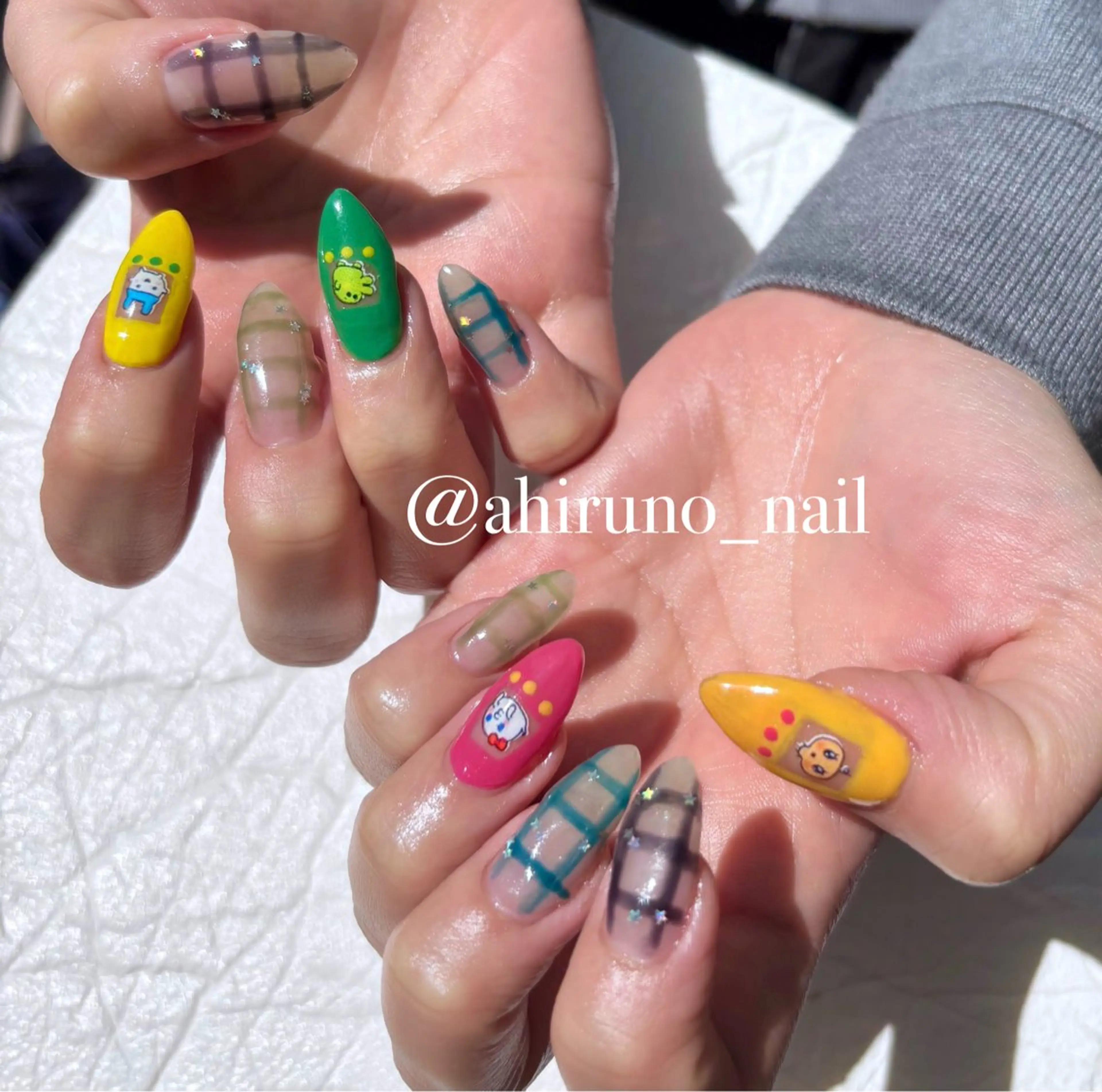 ネイル ジェルネイル 持ち込み 東京あきる野市ネイル ✿ ｙｕiのネイルデザイン