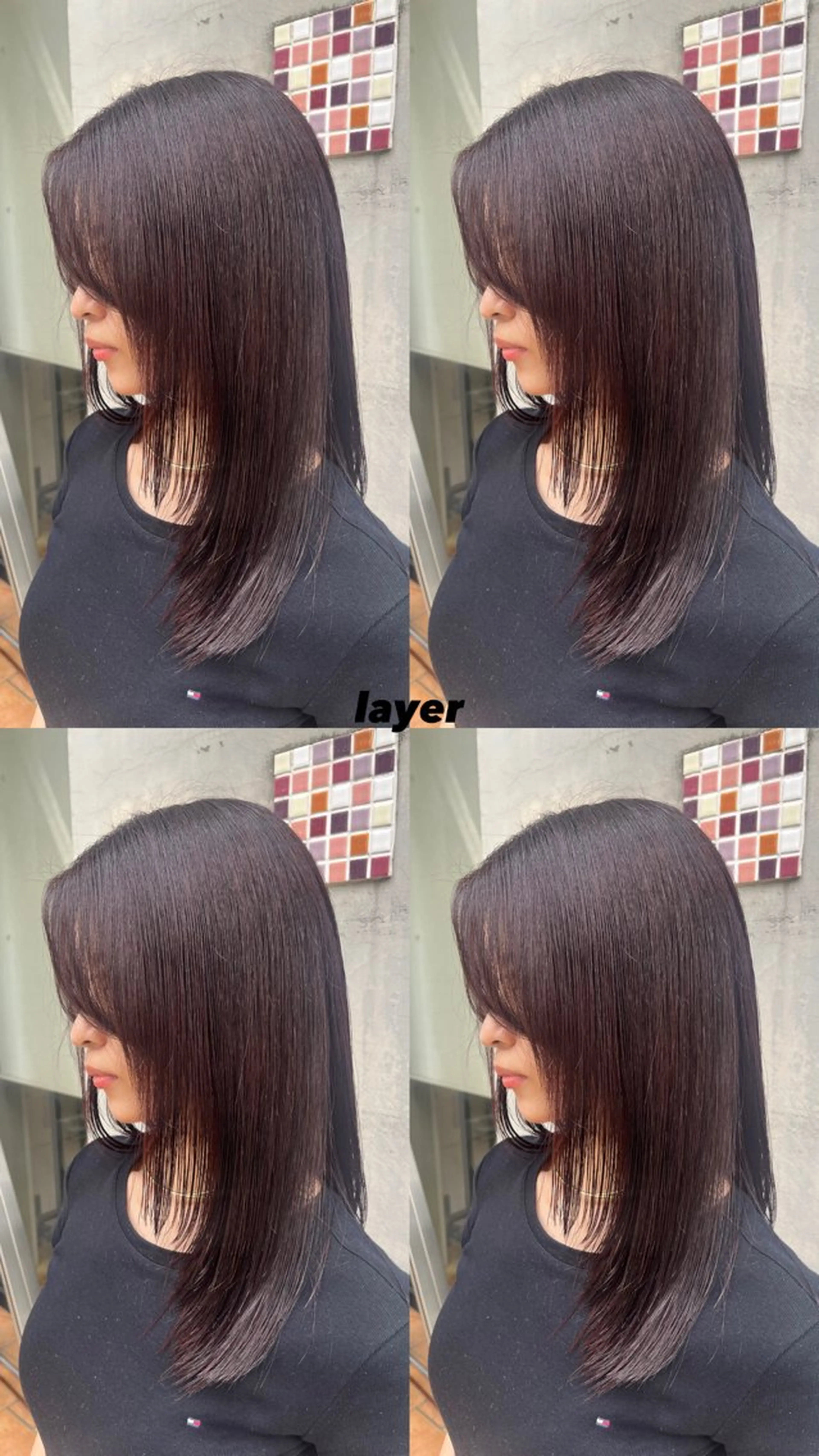 ミディアム コバヤシ ラムのヘアスタイル