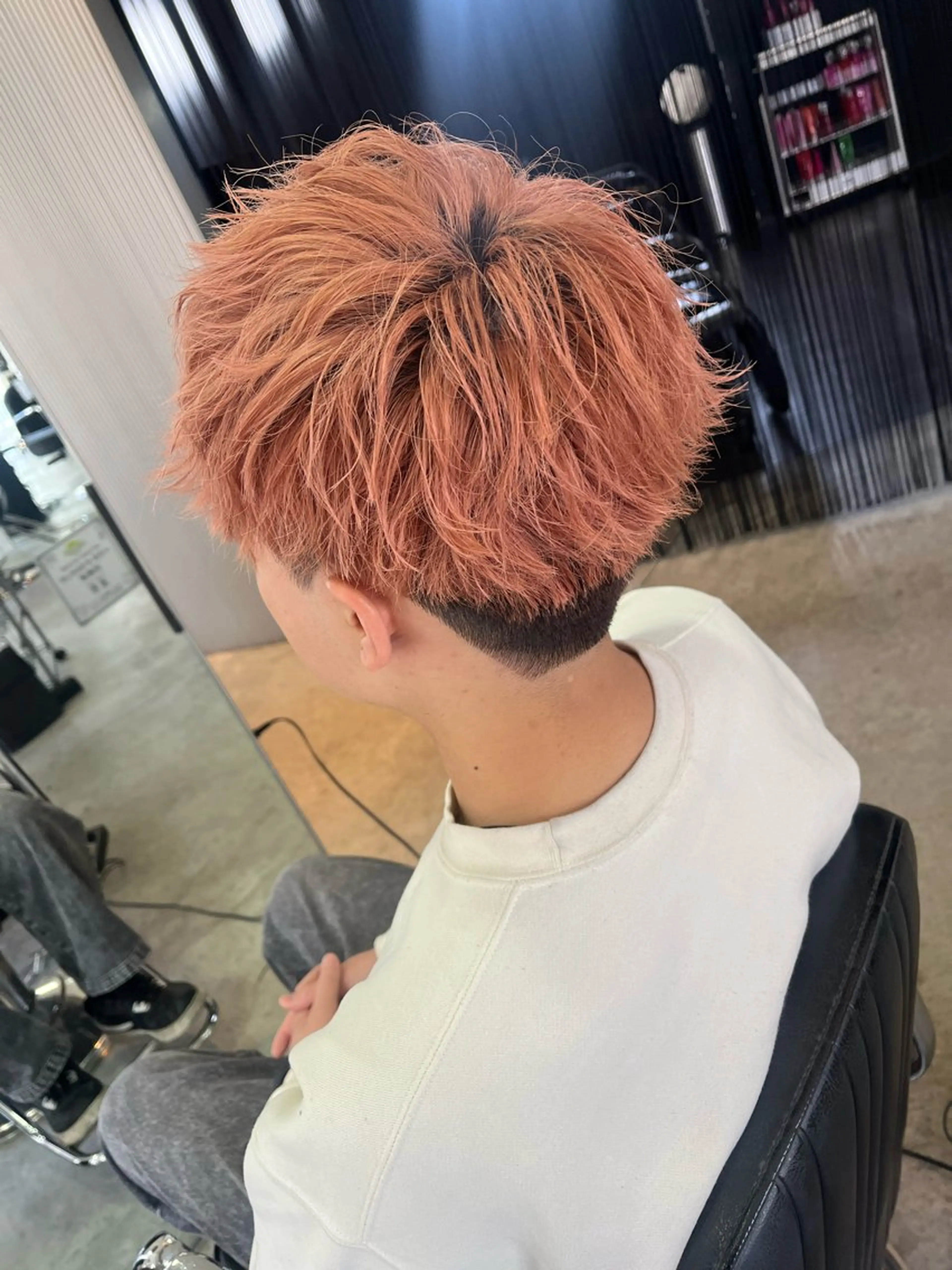 ショート メンズ マッシュ メンズパーマ Eleanor枚方店 /梅木雄治のヘアスタイル