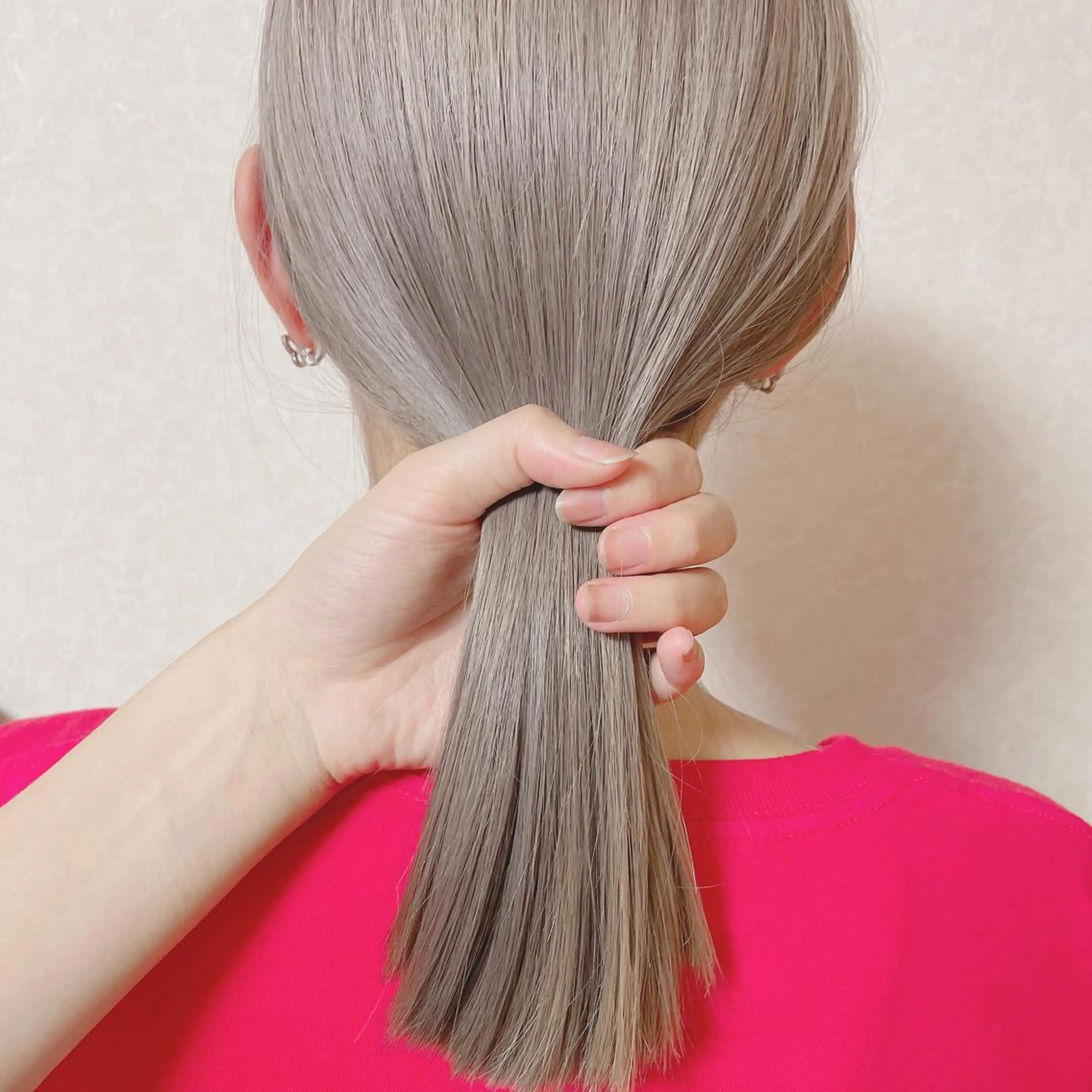 セミロング 韓国×網紅ヘア 🤍りん🤍のヘアスタイル