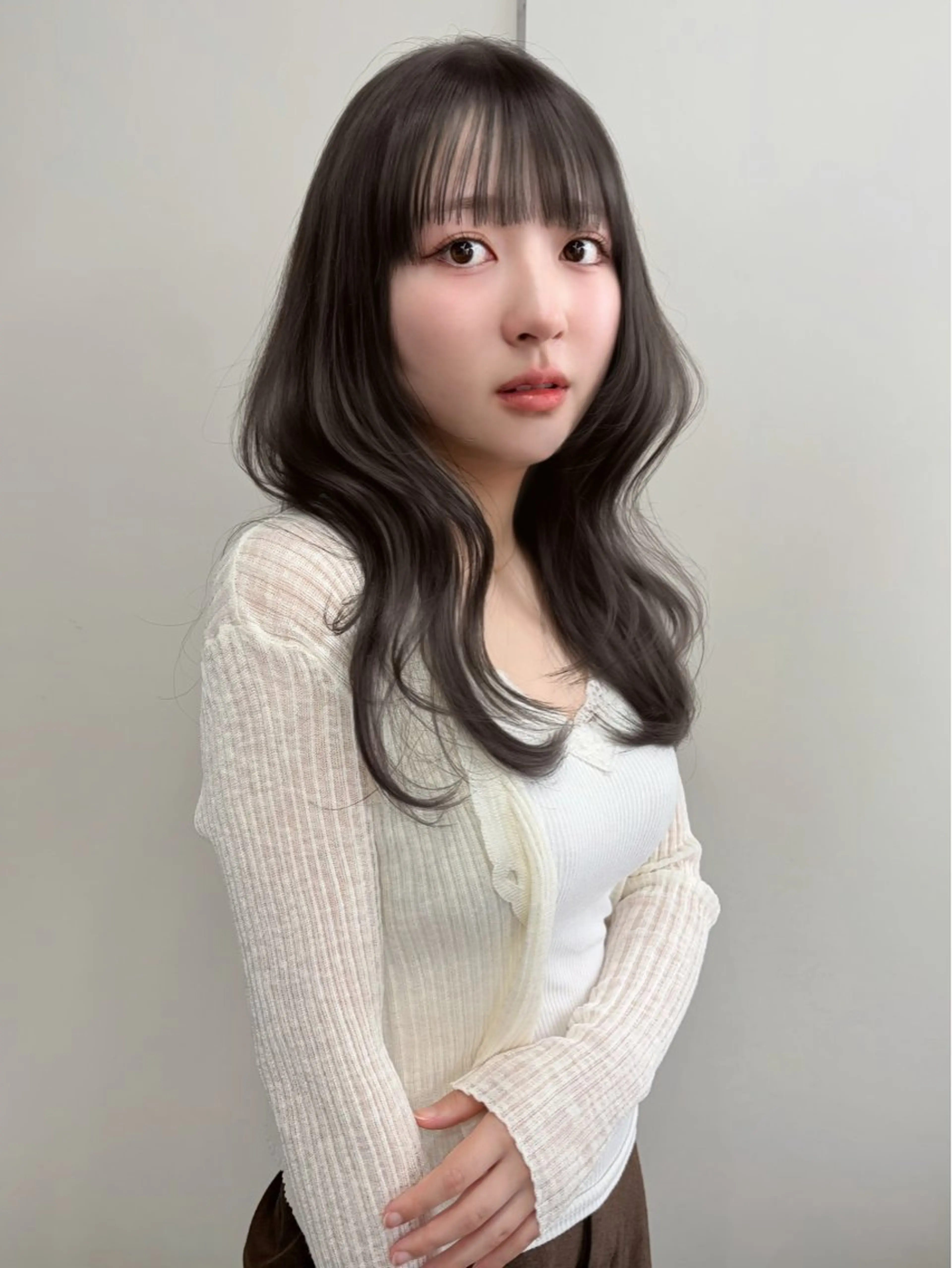 セミロング 髙杉 心のヘアスタイル