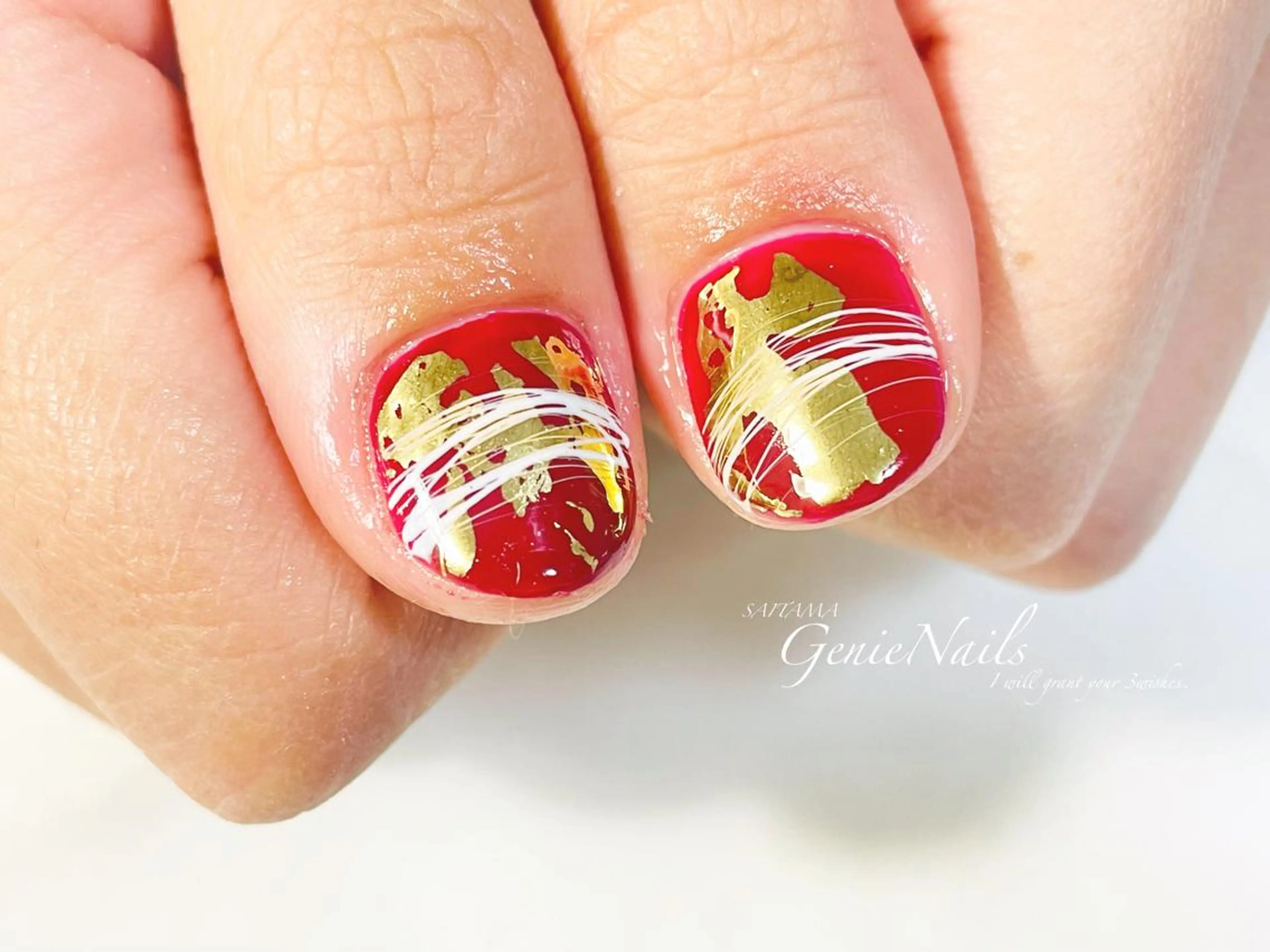 メンズ ネイル アートネイル 成人式 フットネイル メンズネイル シンプルネイル Genie Nailsのネイルデザイン