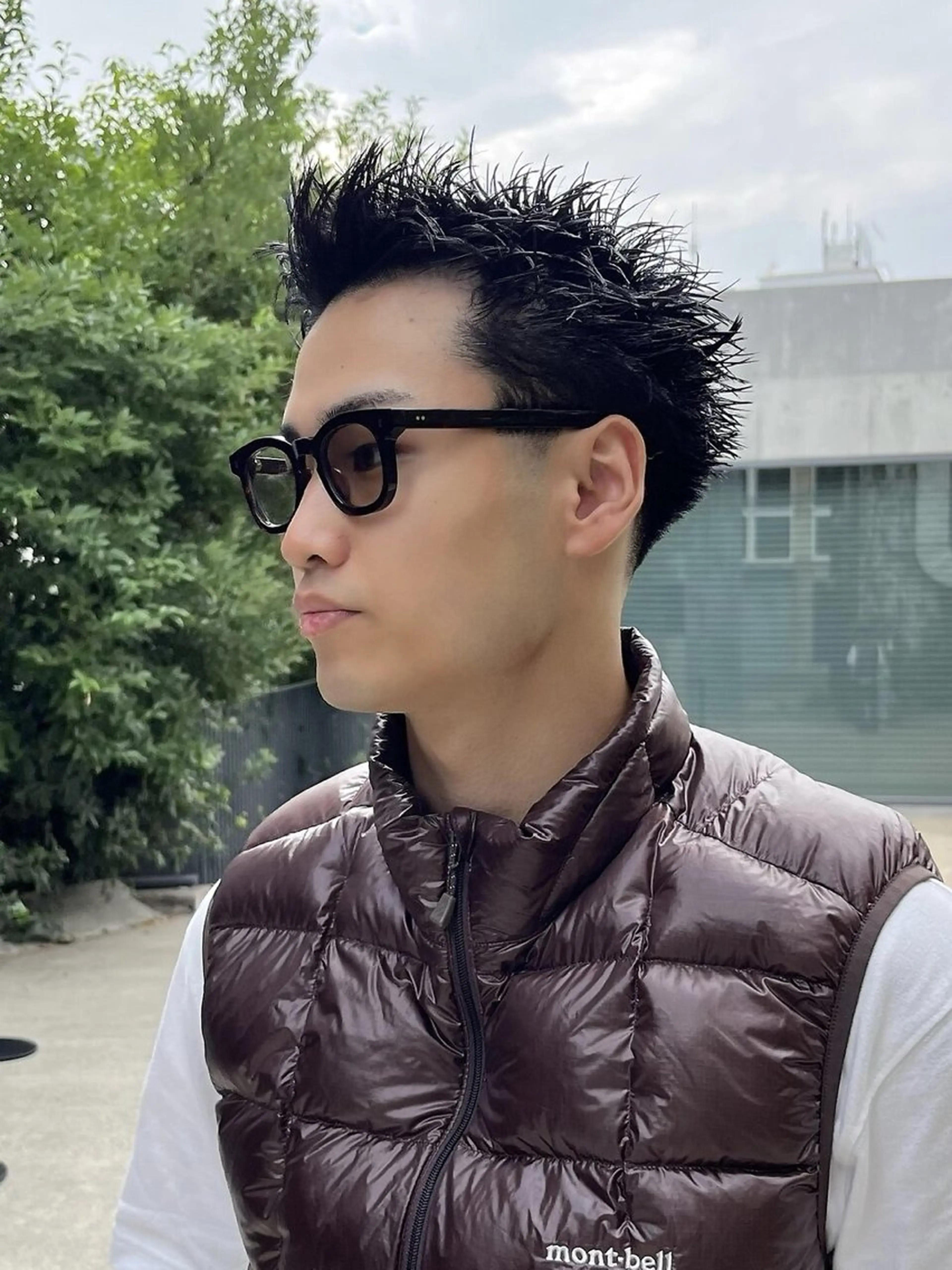 ショート カラー メンズ メンズブリーチ メンズハイトーン メンズショート スパイキーショート メンズベリーショート ヘアカラー 渋谷 メンズショート 佐伯 将のヘアスタイル