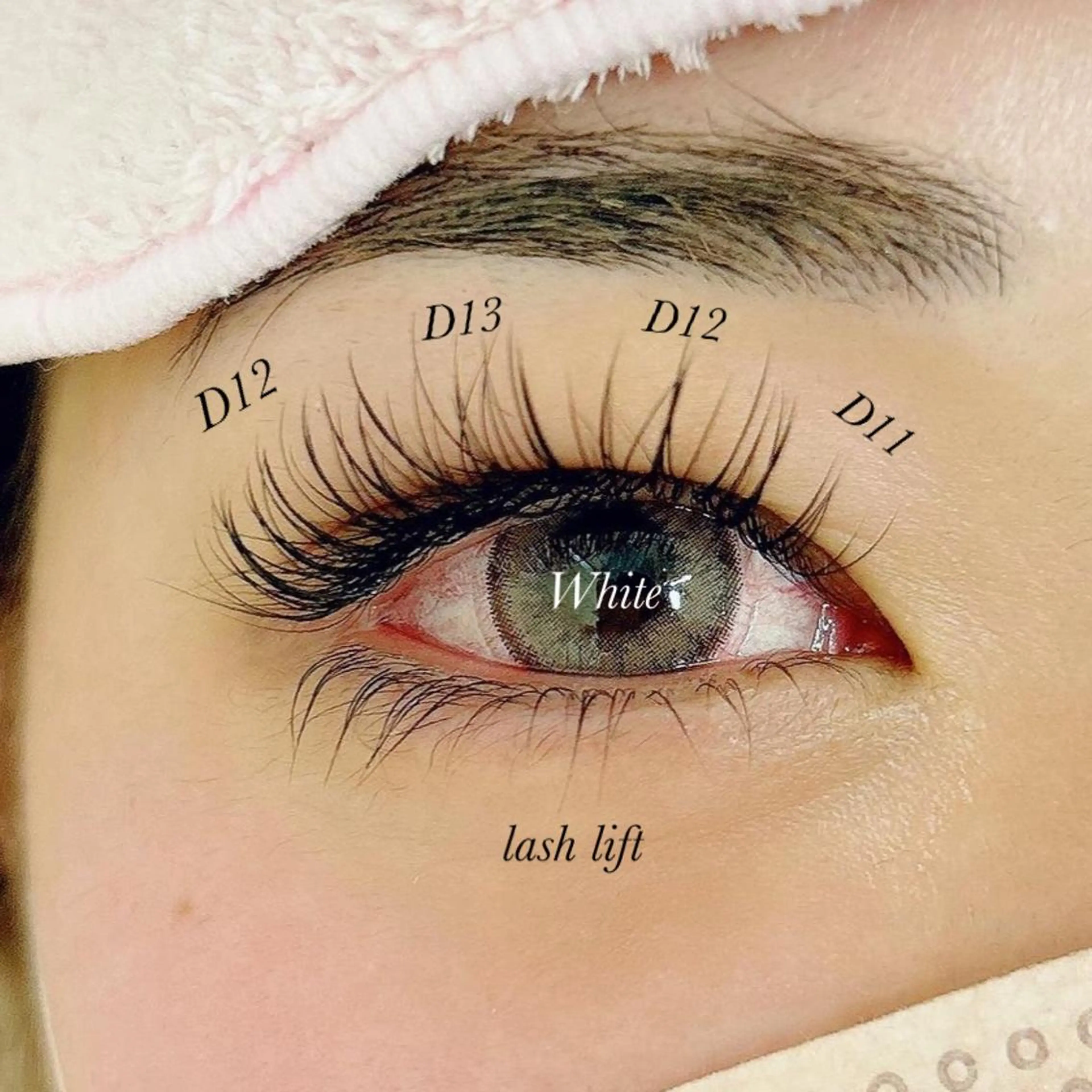 マツエク・マツパ White/マツエク /まつパ/耳つぼのマツエク・マツパデザイン