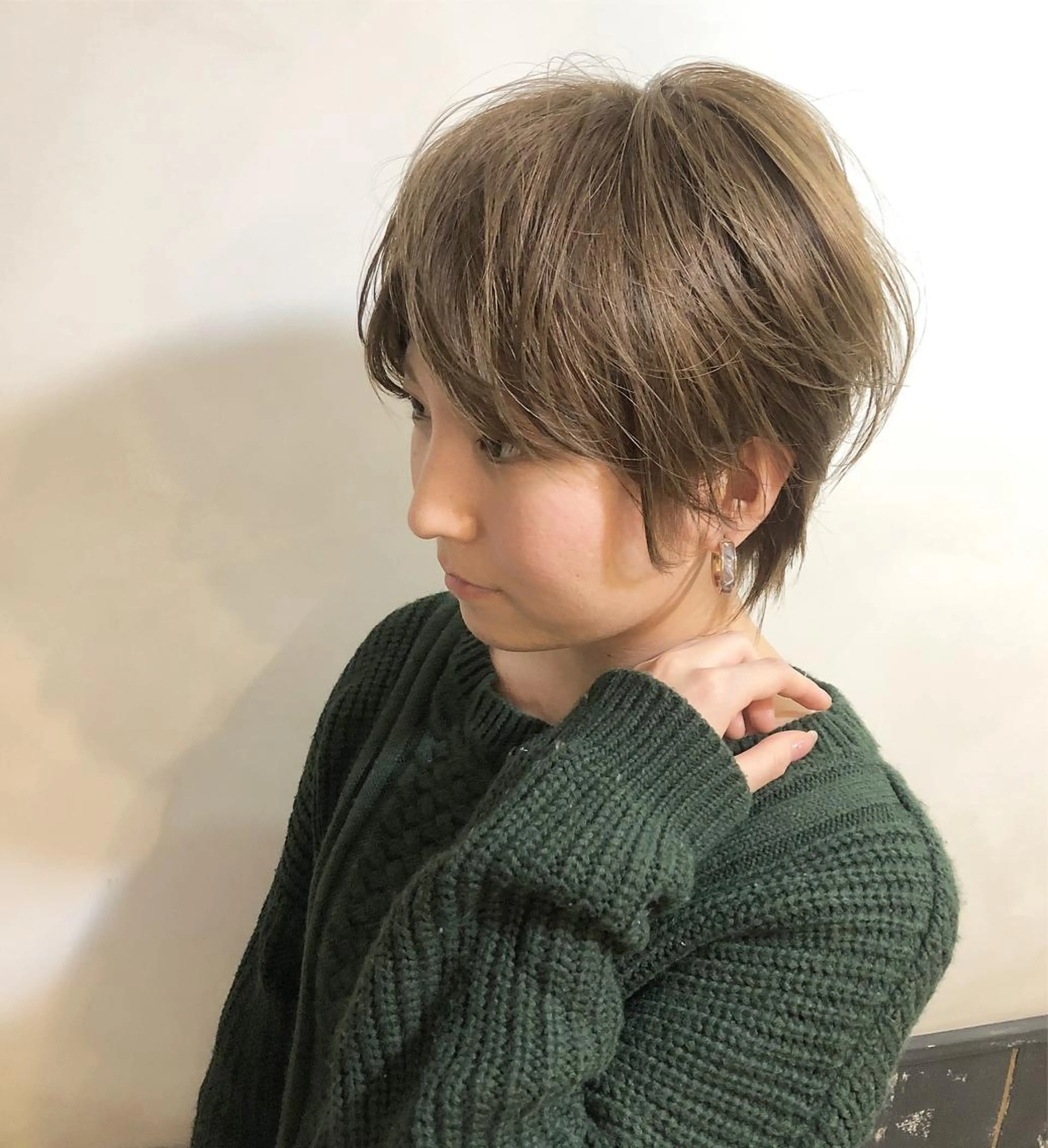 ショート カラー パーマ ヘアアレンジ メンズ グレージュ ラベンダーカラー ラベンダーグレージュ ラベンダーグレー 綺麗な髪質にしたい方 限定🌈清水 祥のヘアスタイル