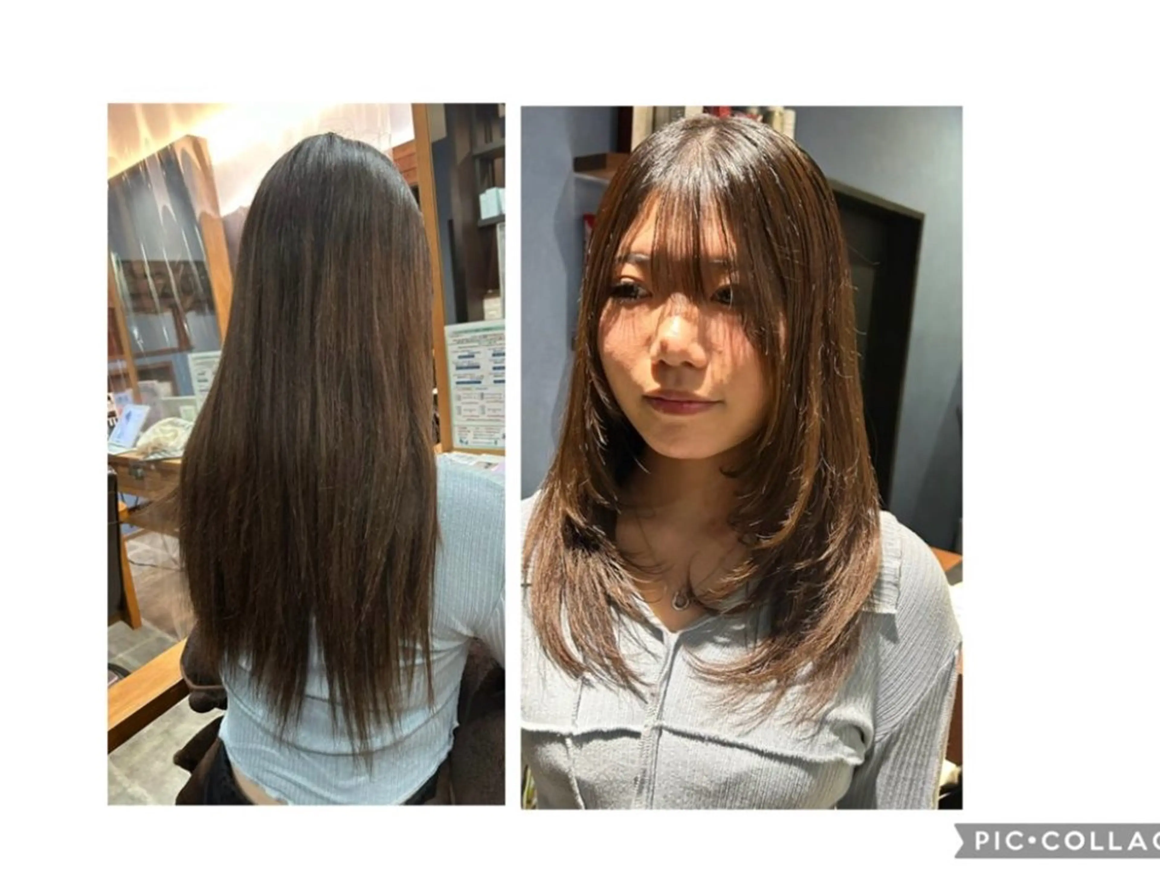 ロング カット ヘアカラー 🍑Kubu🍀 Momo🍑のヘアスタイル