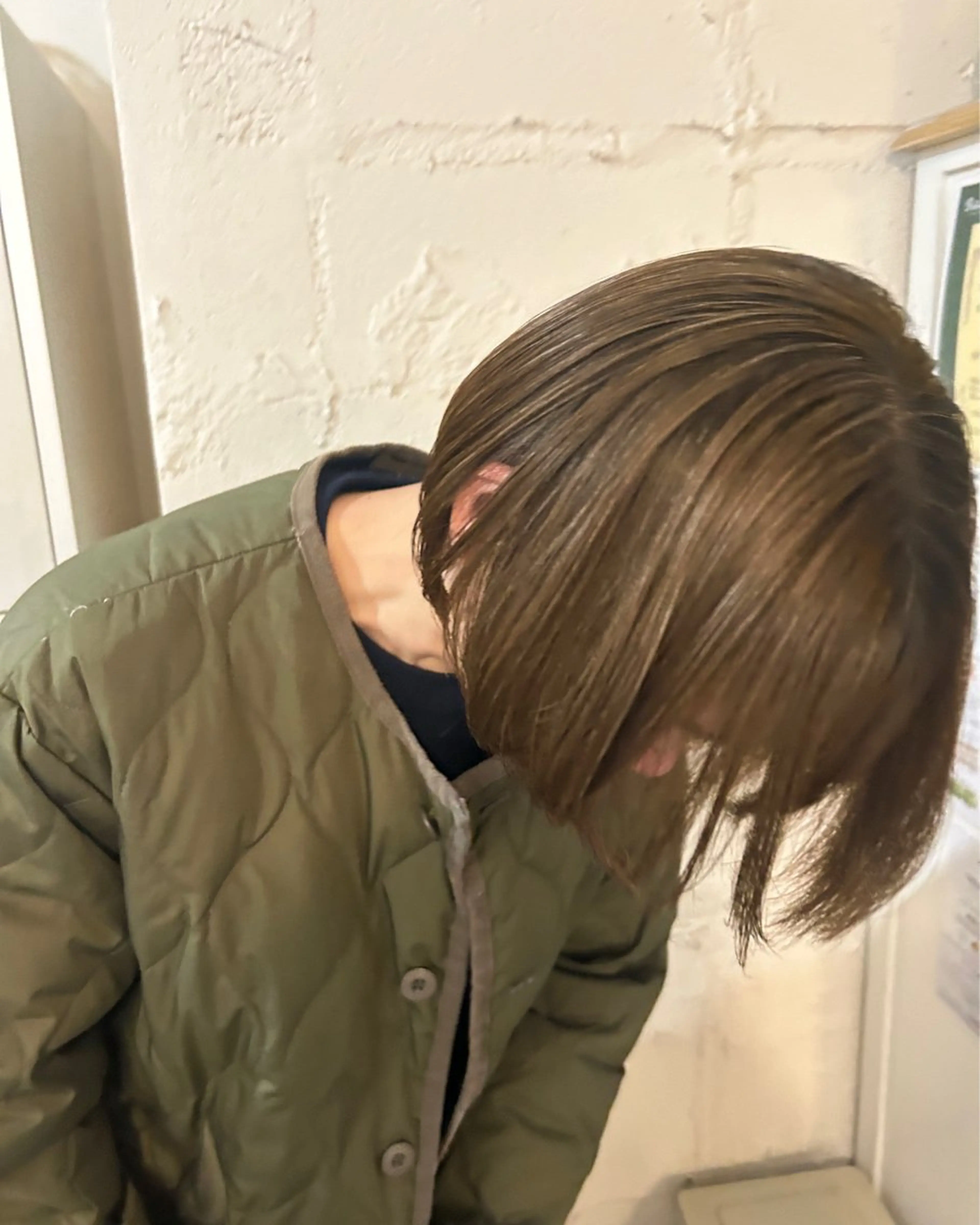 ショート ヘアカラー トリートメント stylist 倉本恋のヘアスタイル