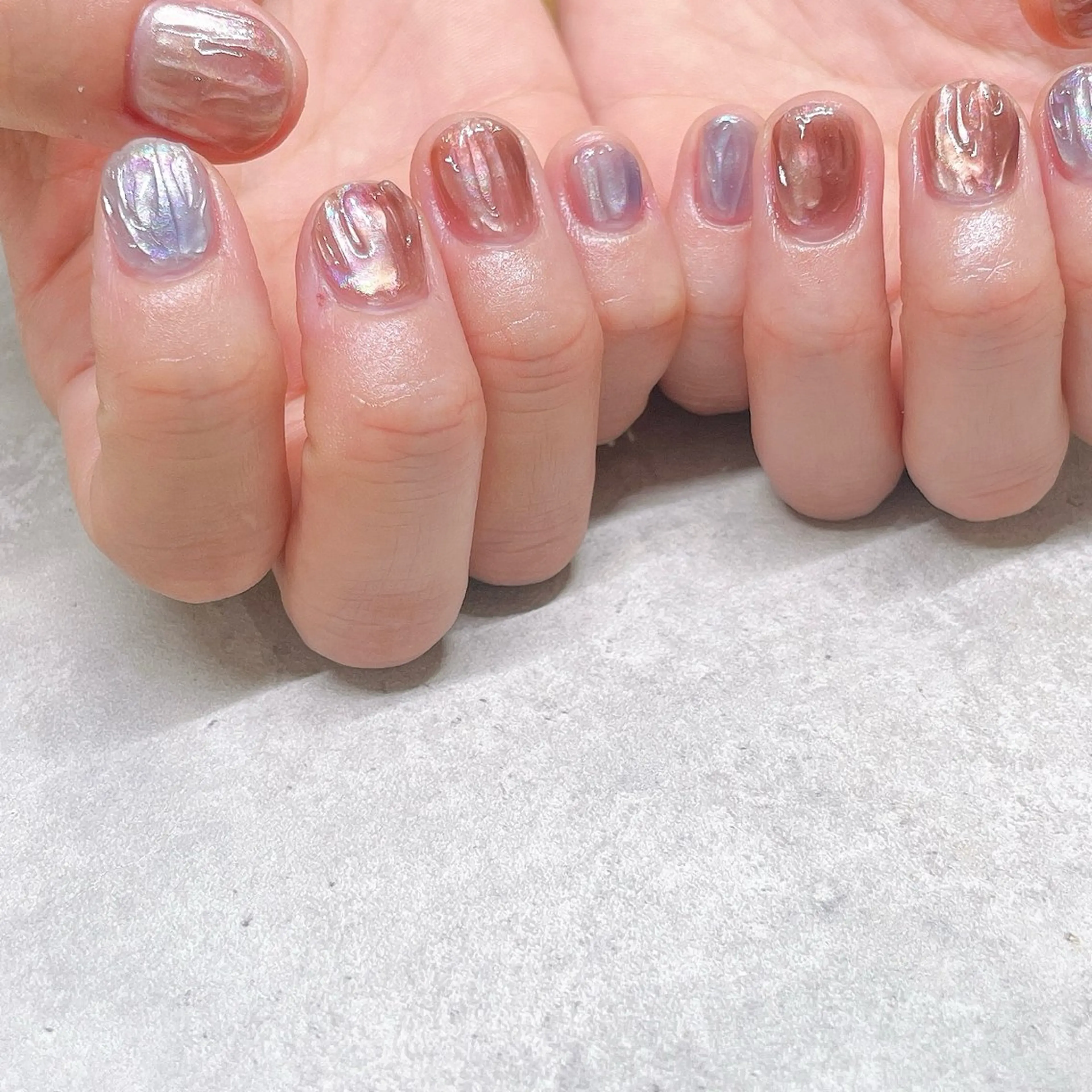 ネイル アートネイル A85G ayakoのネイルデザイン