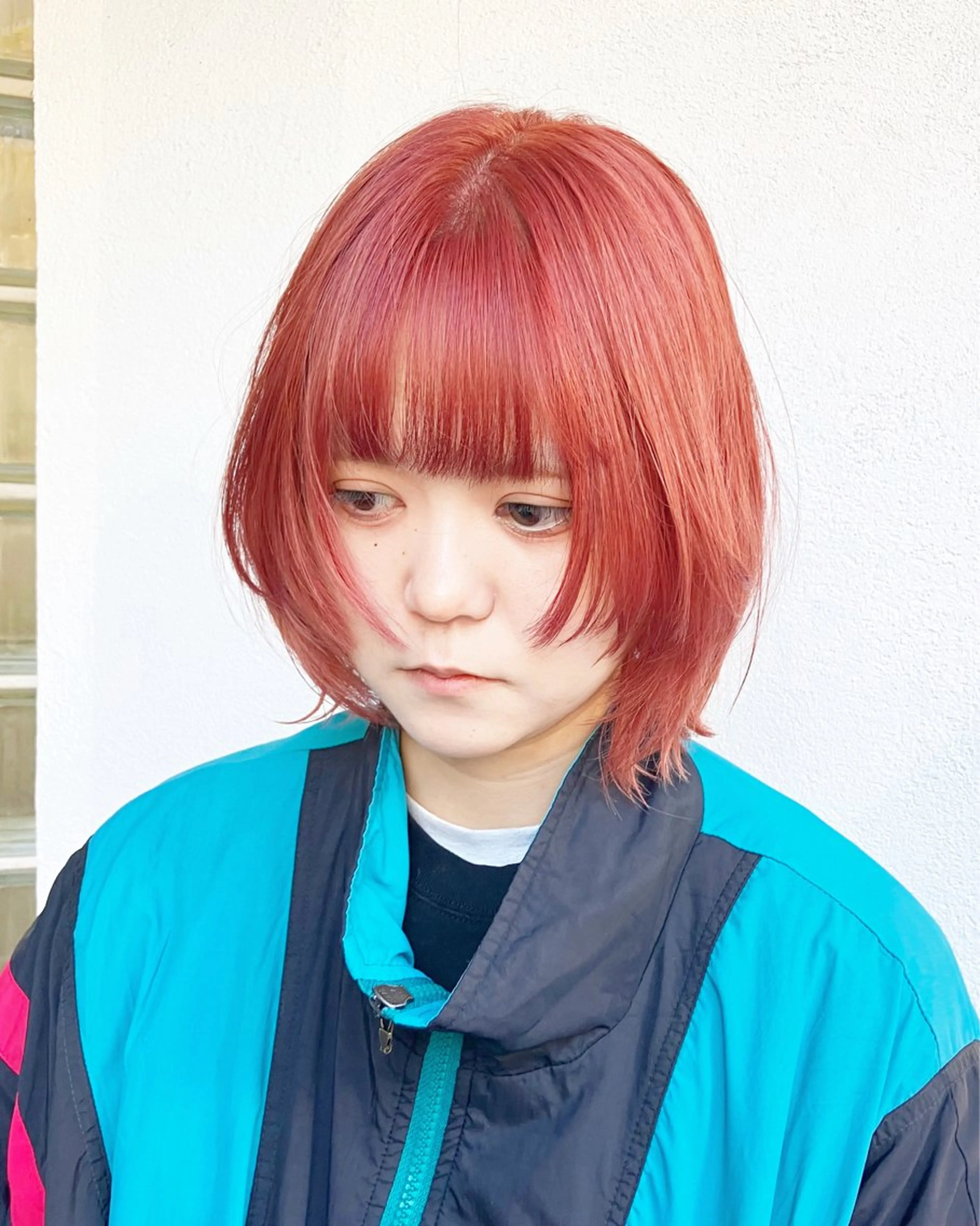 ショート ショートヘア ウルフカット fumikaブリーチ /ウルフのヘアスタイル