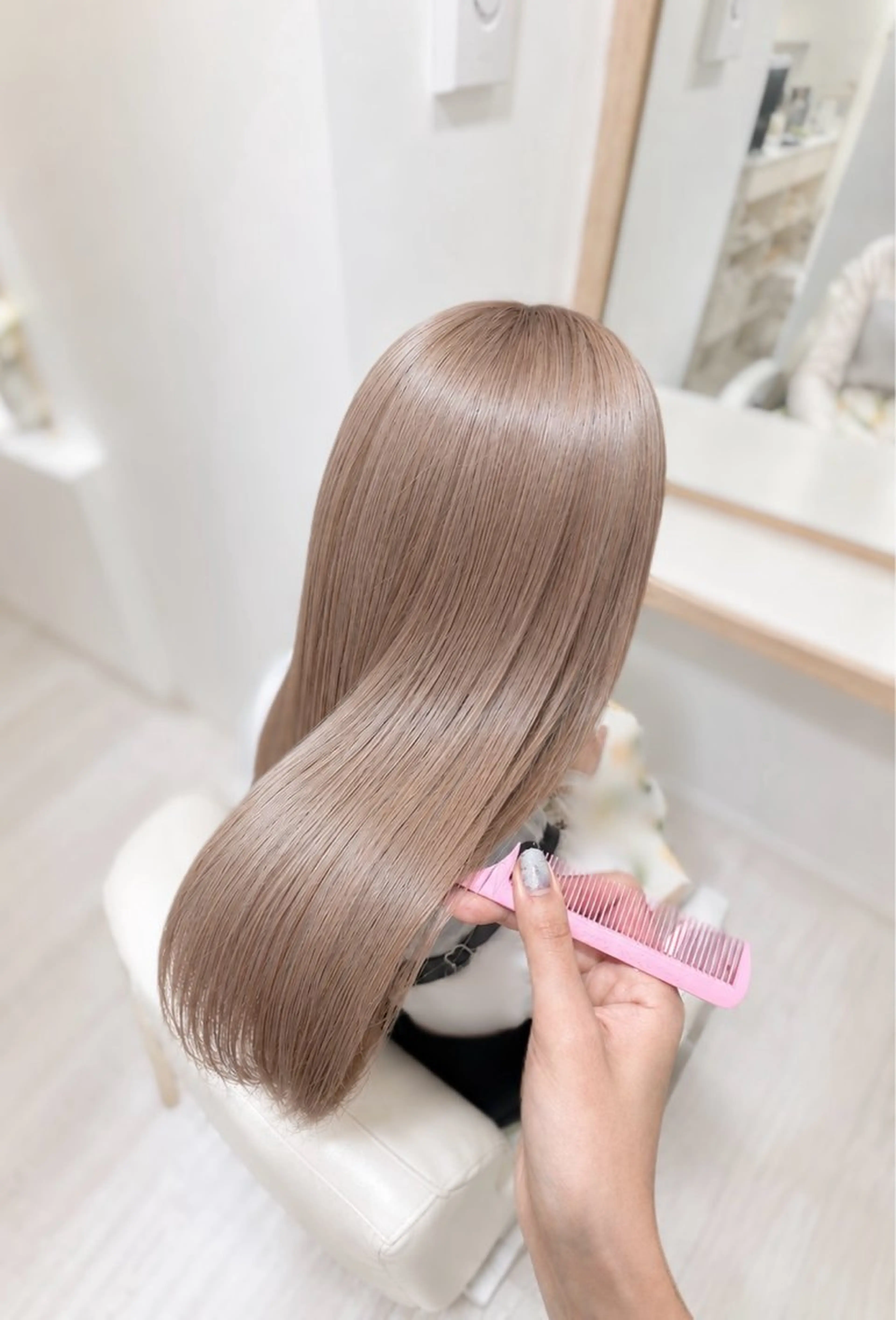 星夏୨୧ トリートメントモデルのヘアスタイル