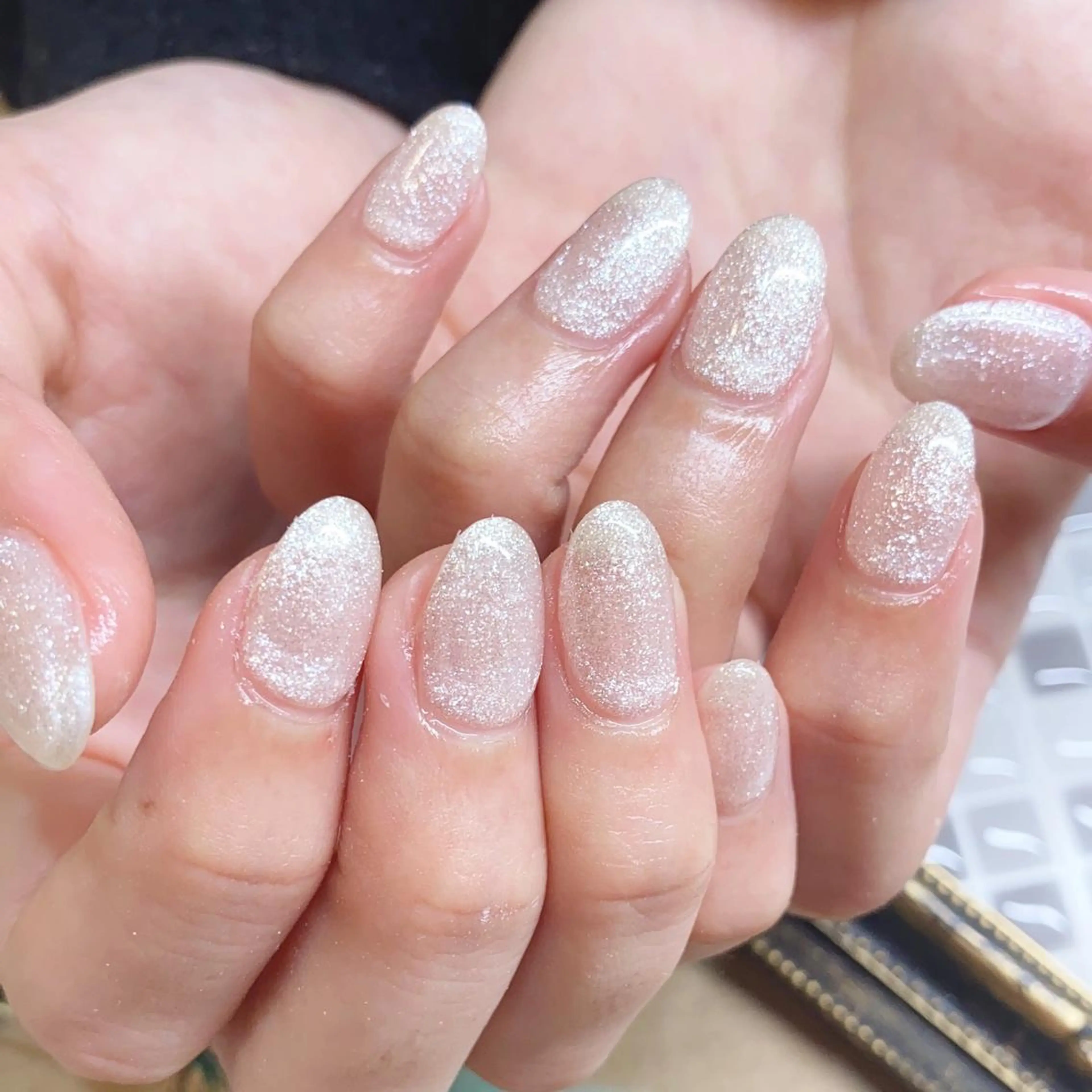 ネイル キラキラネイル ワンカラーネイル nailist yuiのネイルデザイン