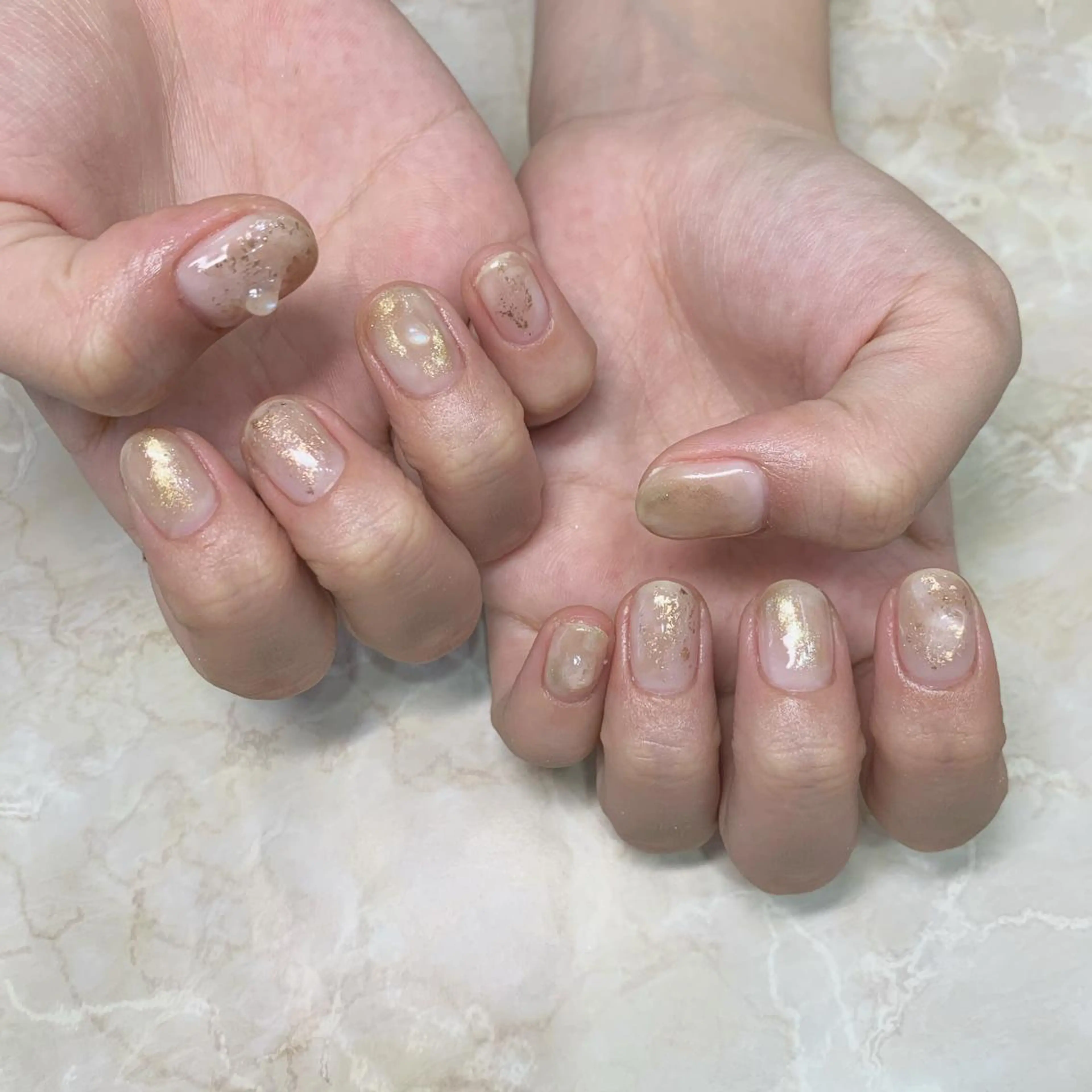 ネイル ハンドネイル 新宿ニュアンスネイル makotoのネイルデザイン