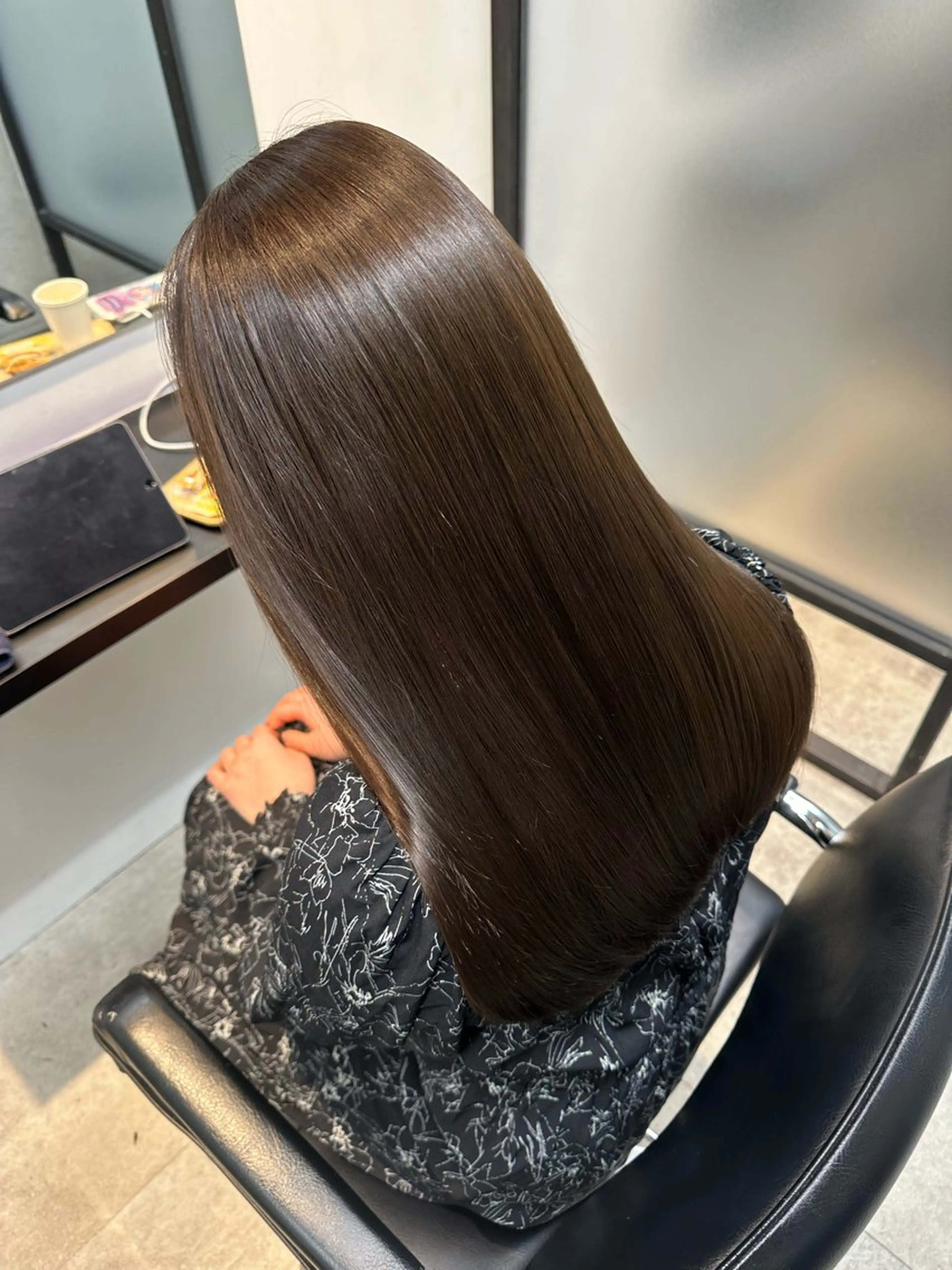 セミロング 髪質改善 トリートメント トリートメント ツヤ髪 ／髪質改善 松岡将太郎のヘアスタイル