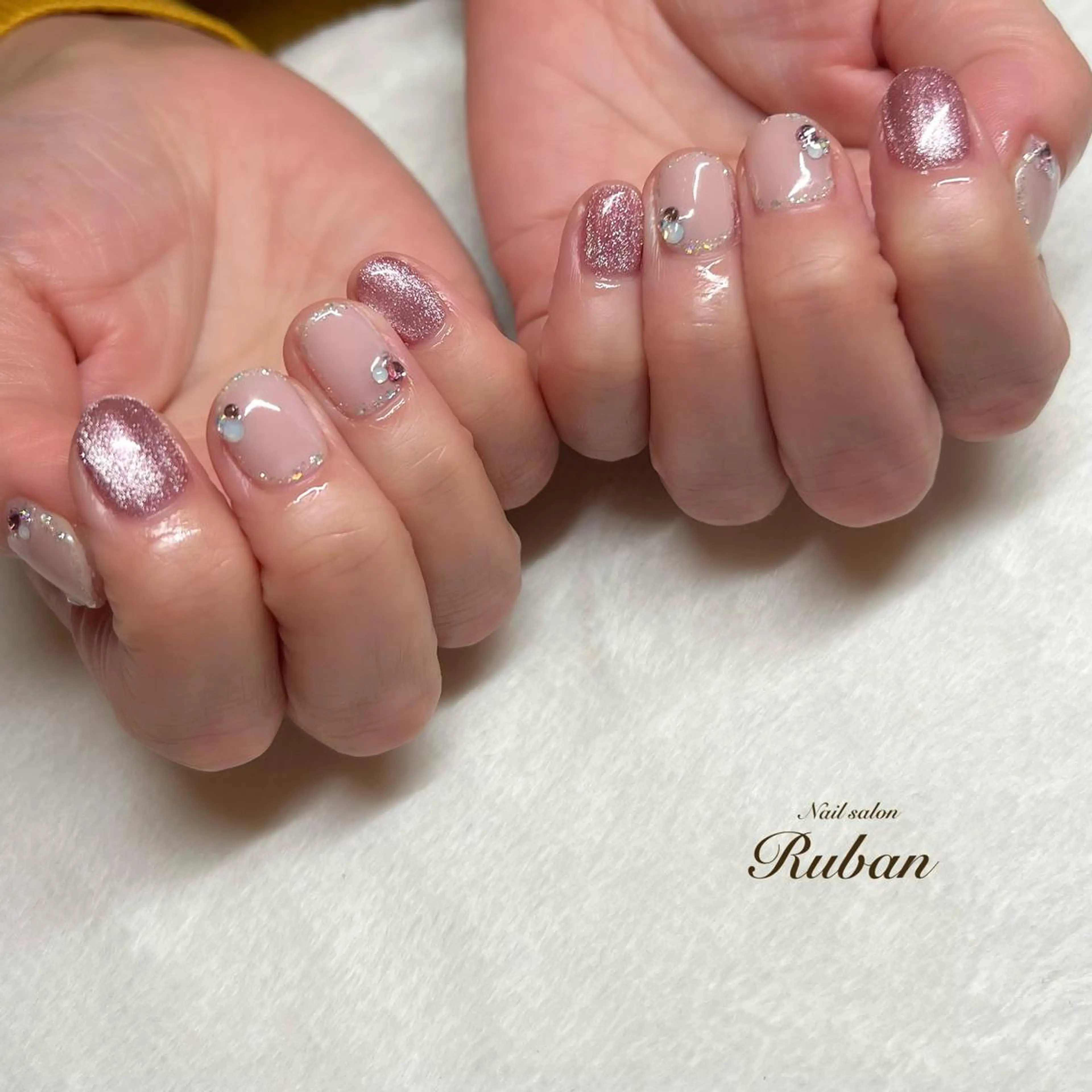 ネイル マグネットネイル 持ち込み Nail salon Rubanのネイルデザイン