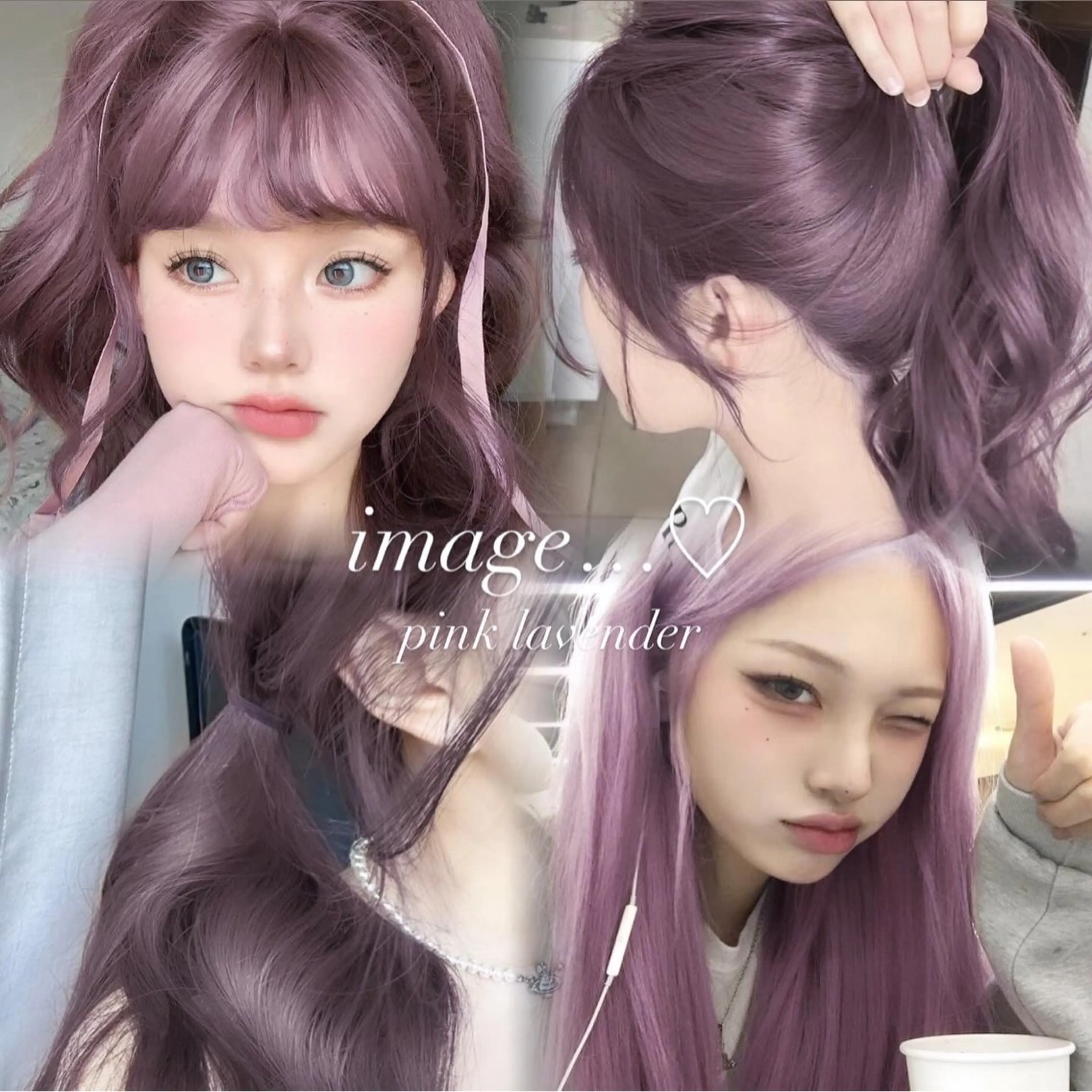 ロング カラー ヘアアレンジ 𝘳𝘺𝘰𝘬𝘢 髪質改善／ブリーチのヘアスタイル