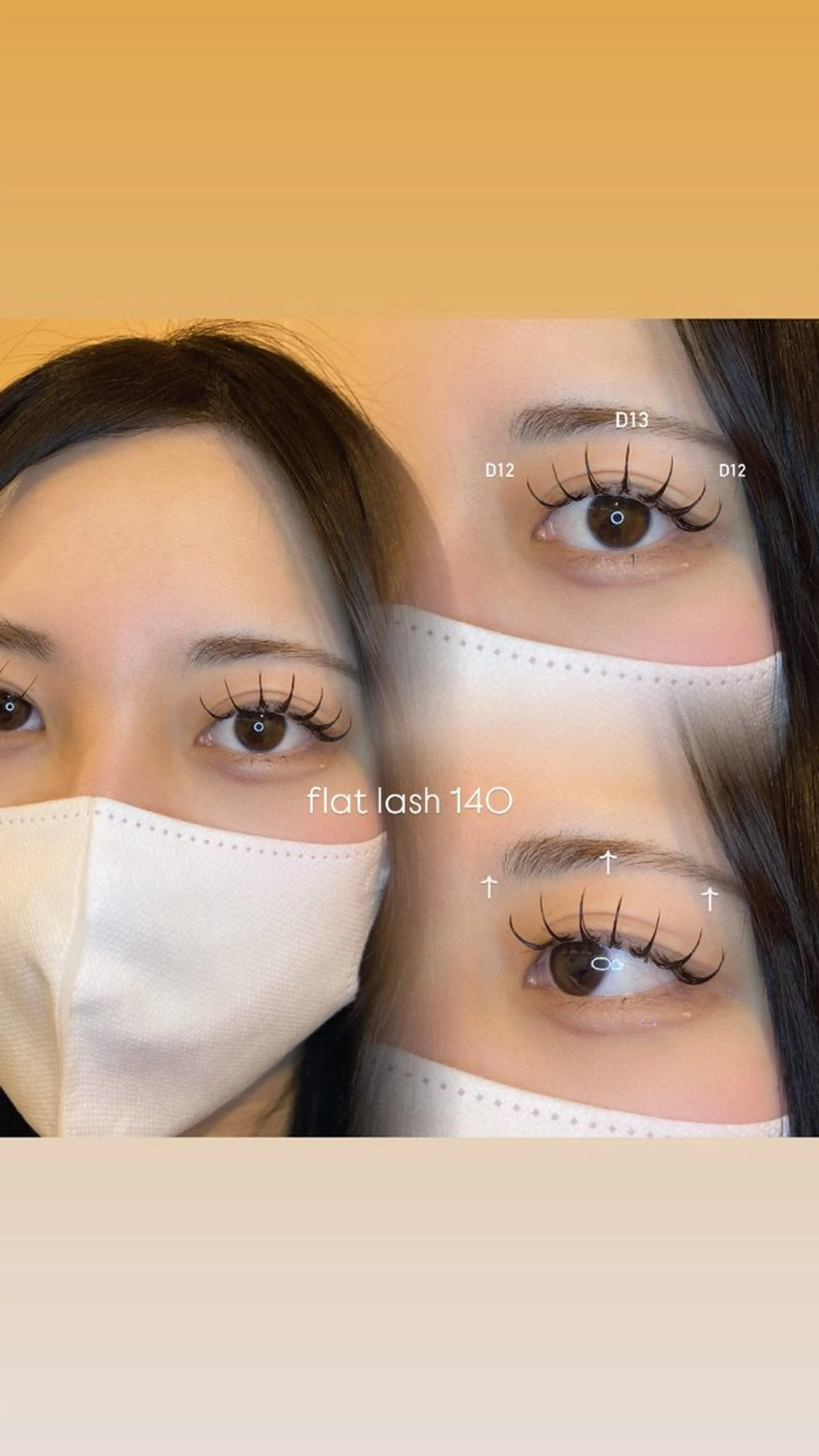 マツエク・マツパ MELL KONATSUのマツエク・マツパデザイン