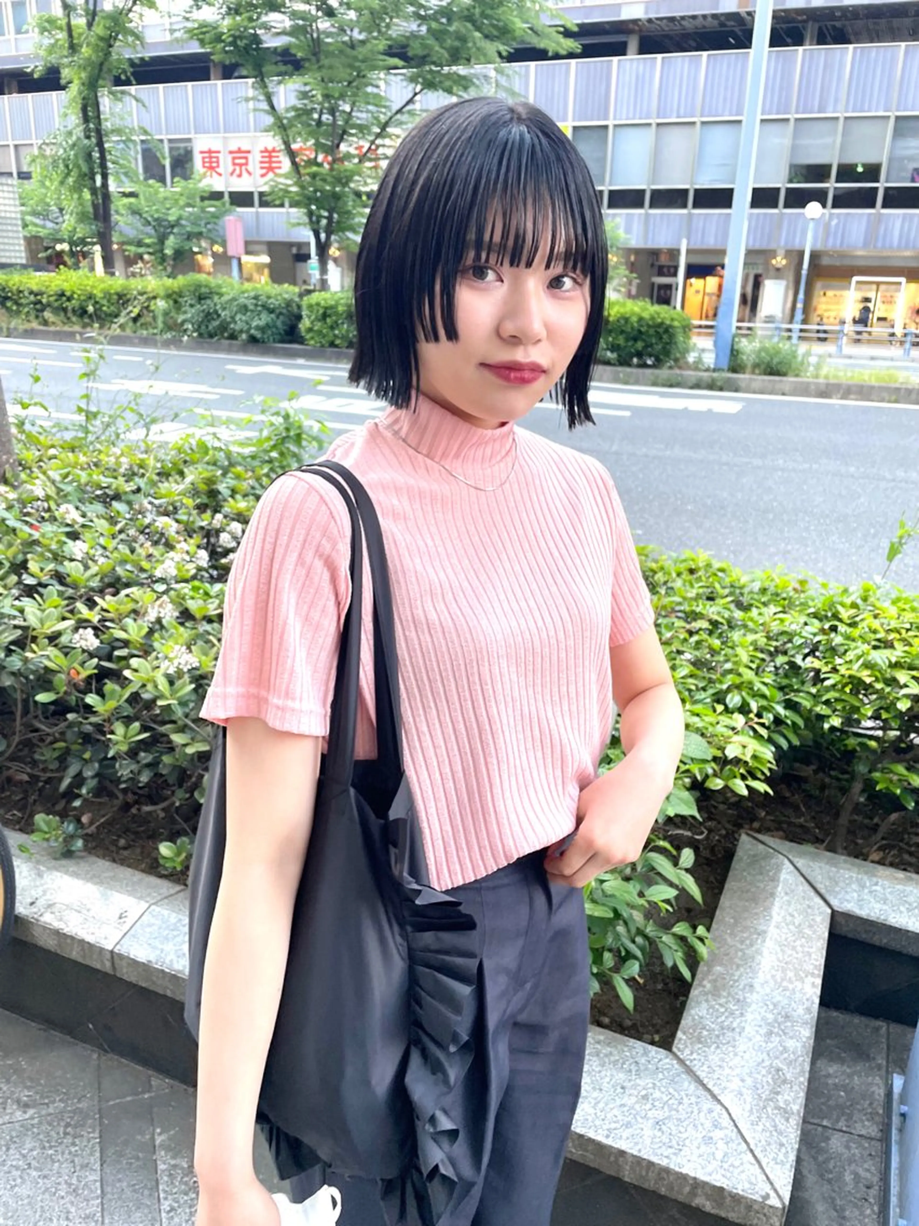 ミディアム カラー パーマ ヘアアレンジ メンズ キッズ ネイル マツエク・マツパ アイブロウ tatsumi/ボブ ウルフ/レイヤーのヘアスタイル