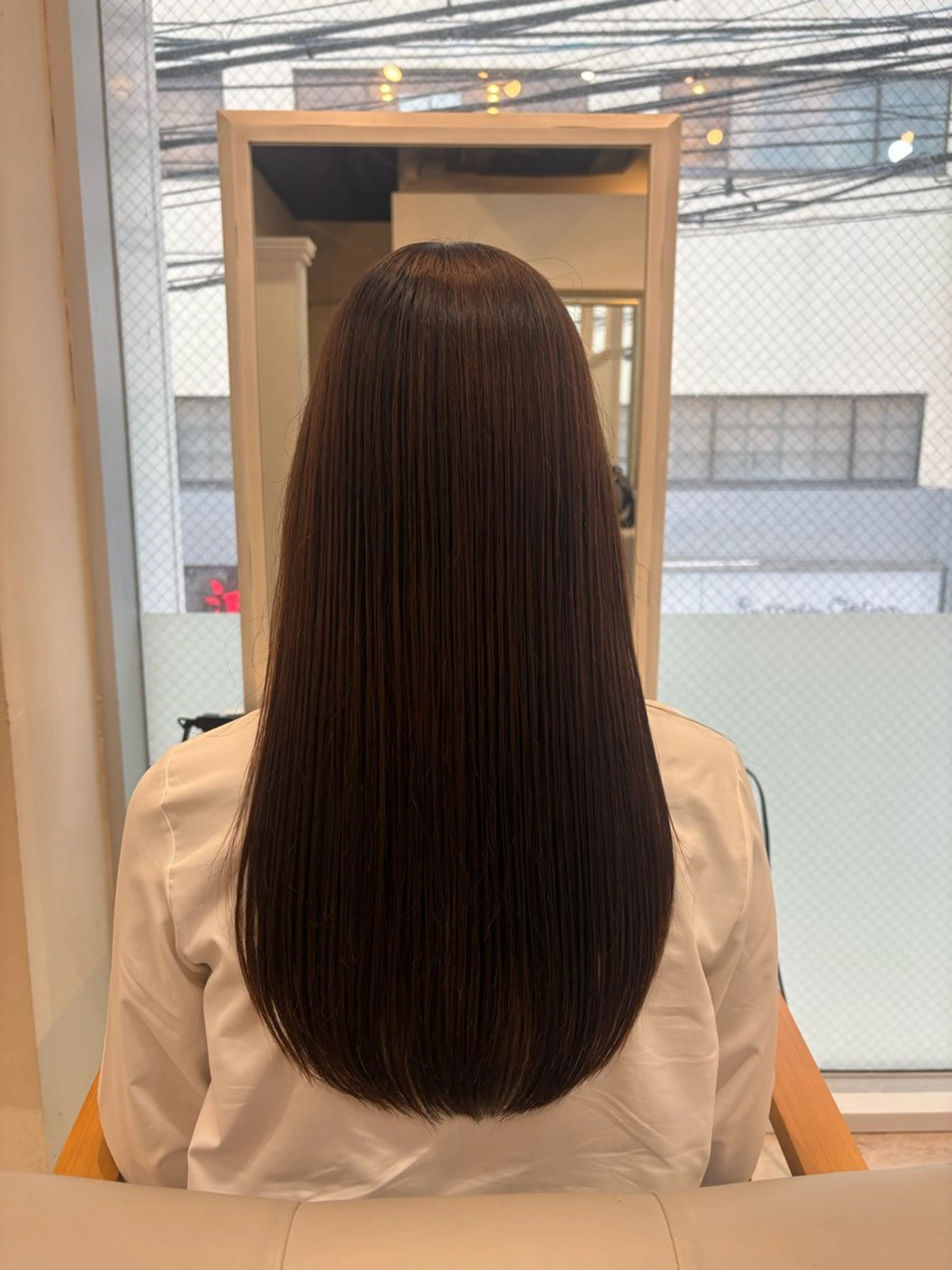 ロング アベ ミスズのヘアスタイル