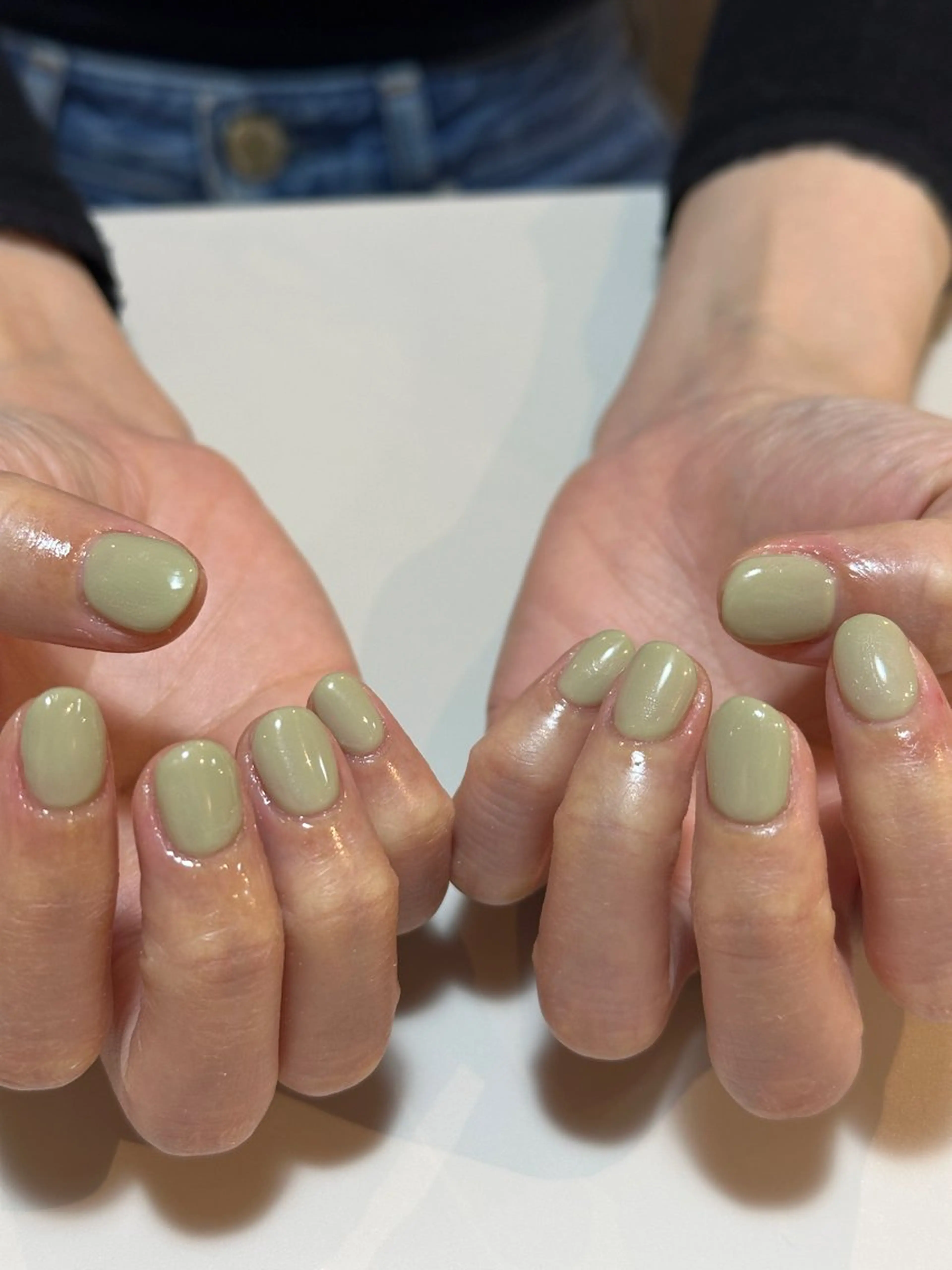 ネイル ハンドネイル calla/中津/ パラジェルのネイルデザイン