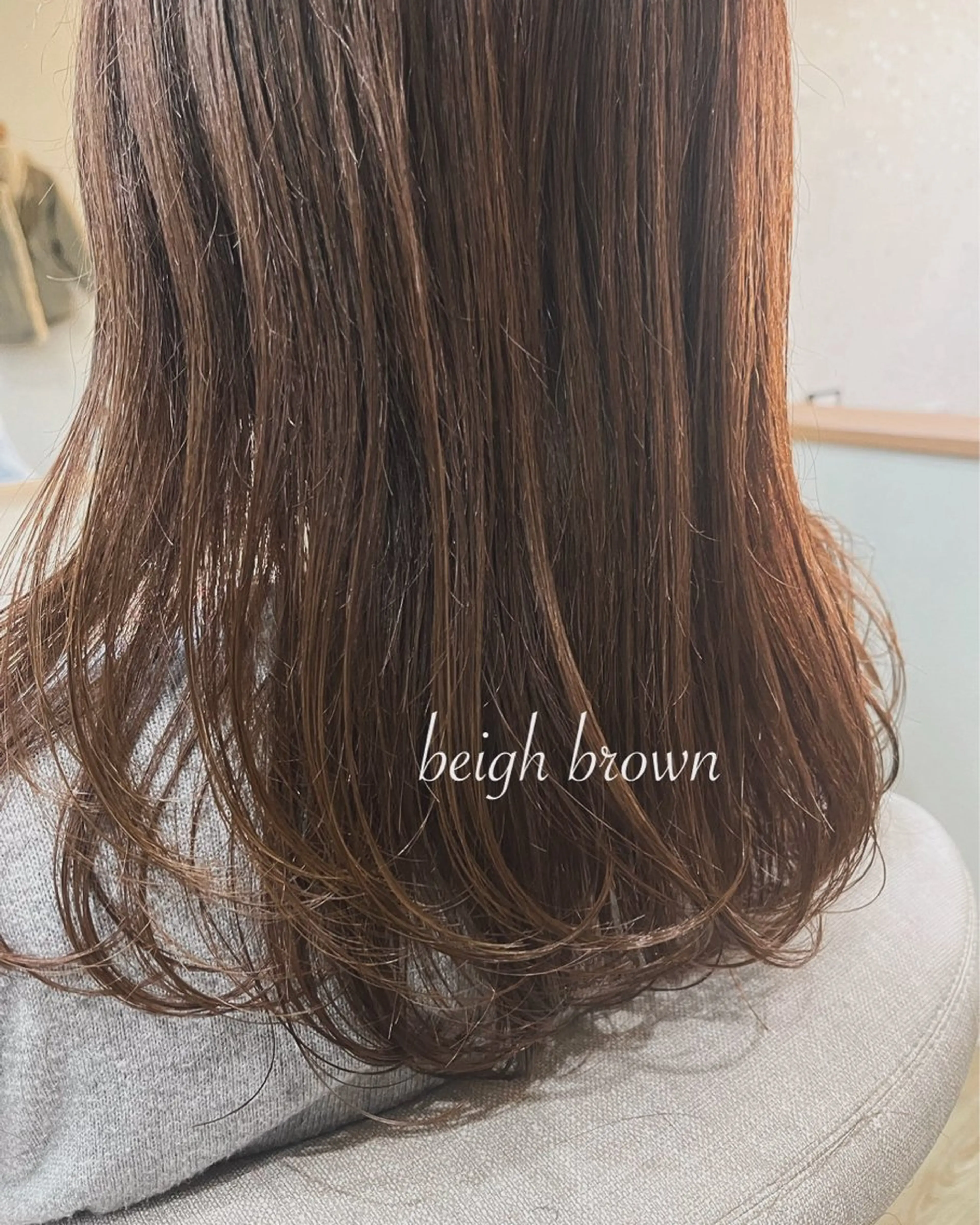 ロング カラー NOPPO 和泉市 美容室／奥村　飛鳥のヘアスタイル