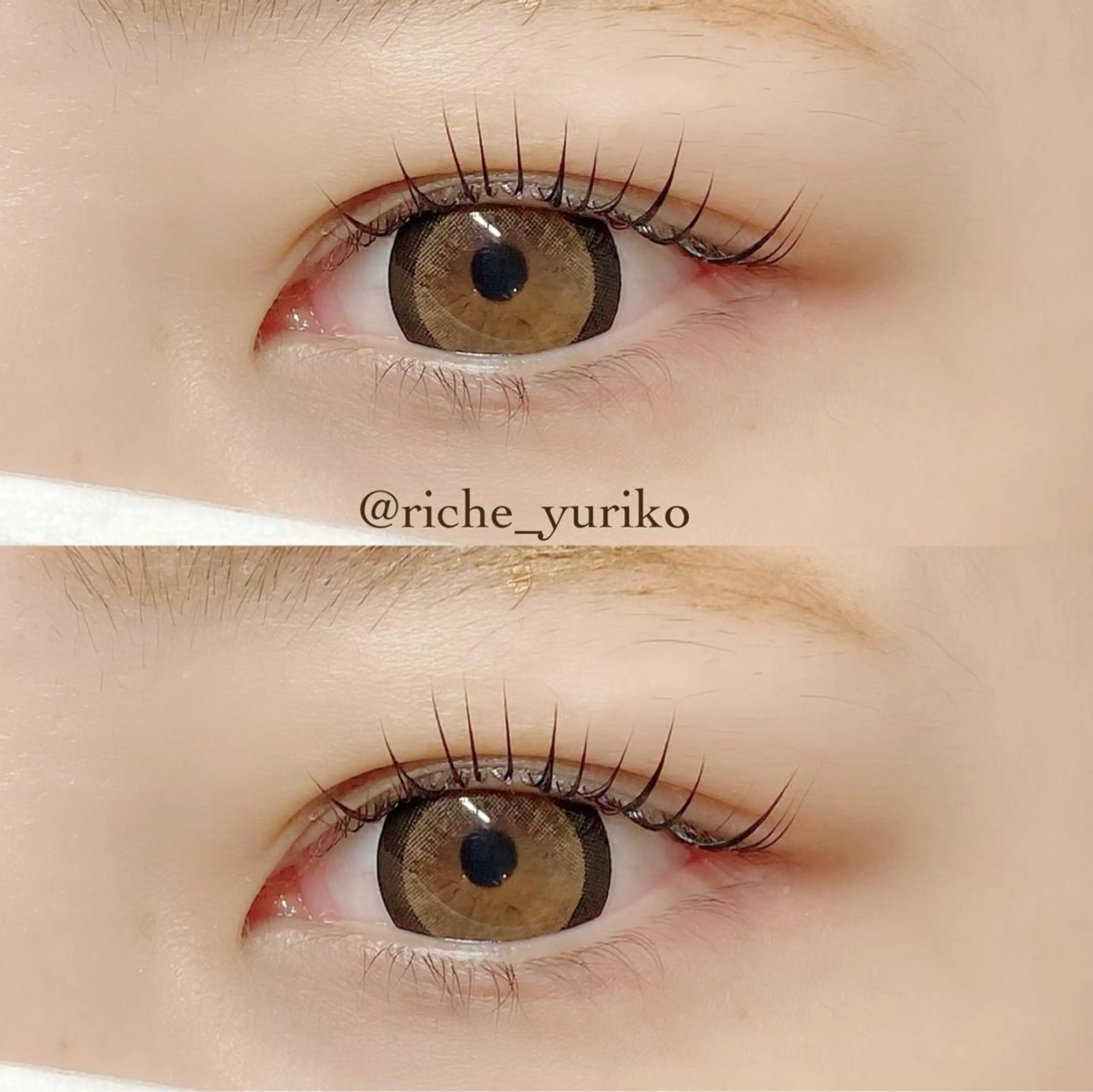 パーマ マツエク・マツパ Twinkmiru新宿所属・Yuriko⭐️ まつげ/眉毛のマツエク・マツパデザイン