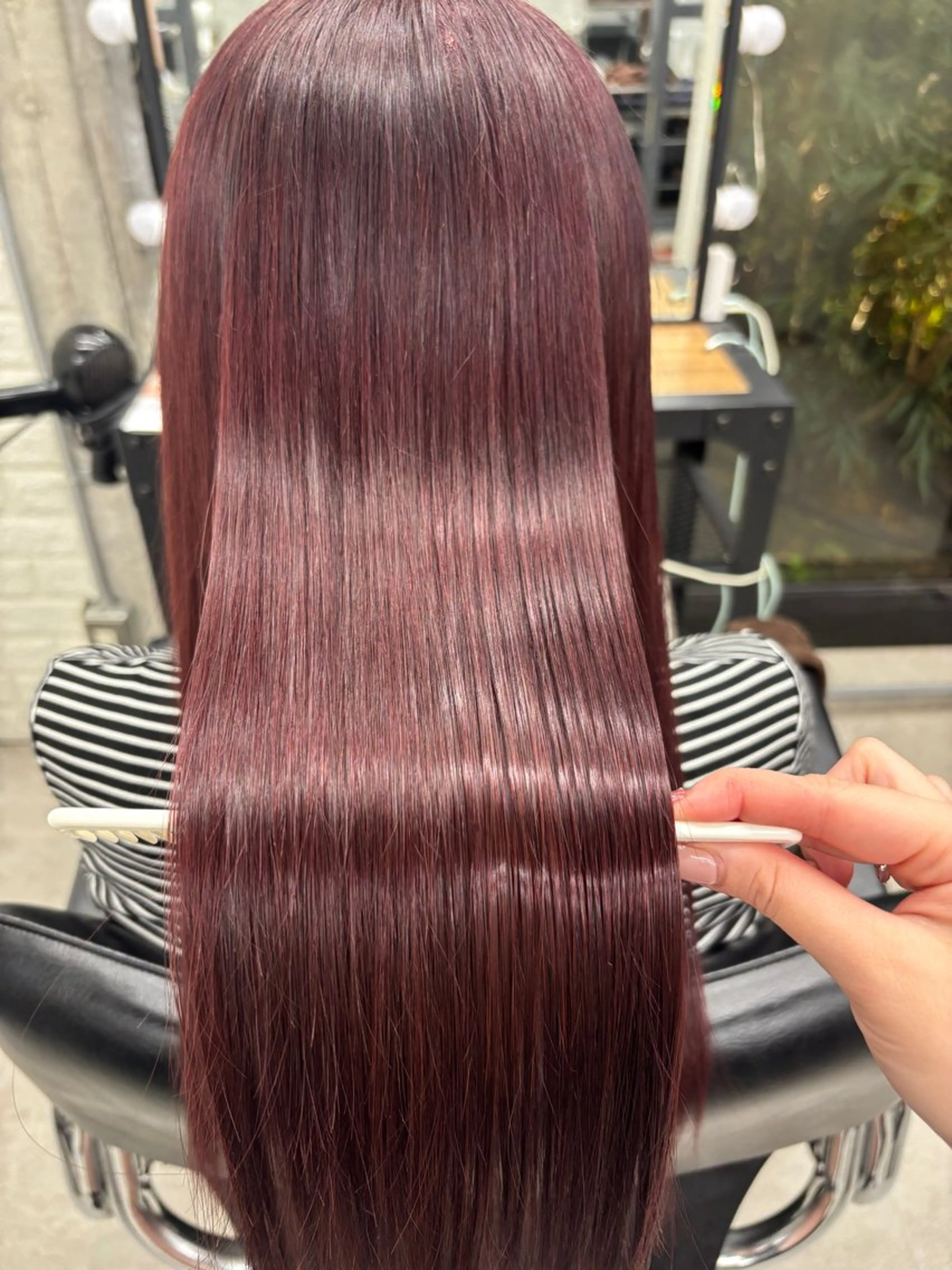 ロング 縮毛矯正 トリートメント ヘアカラー 縮毛矯正 トリートメント 宮尾 星夢のヘアスタイル